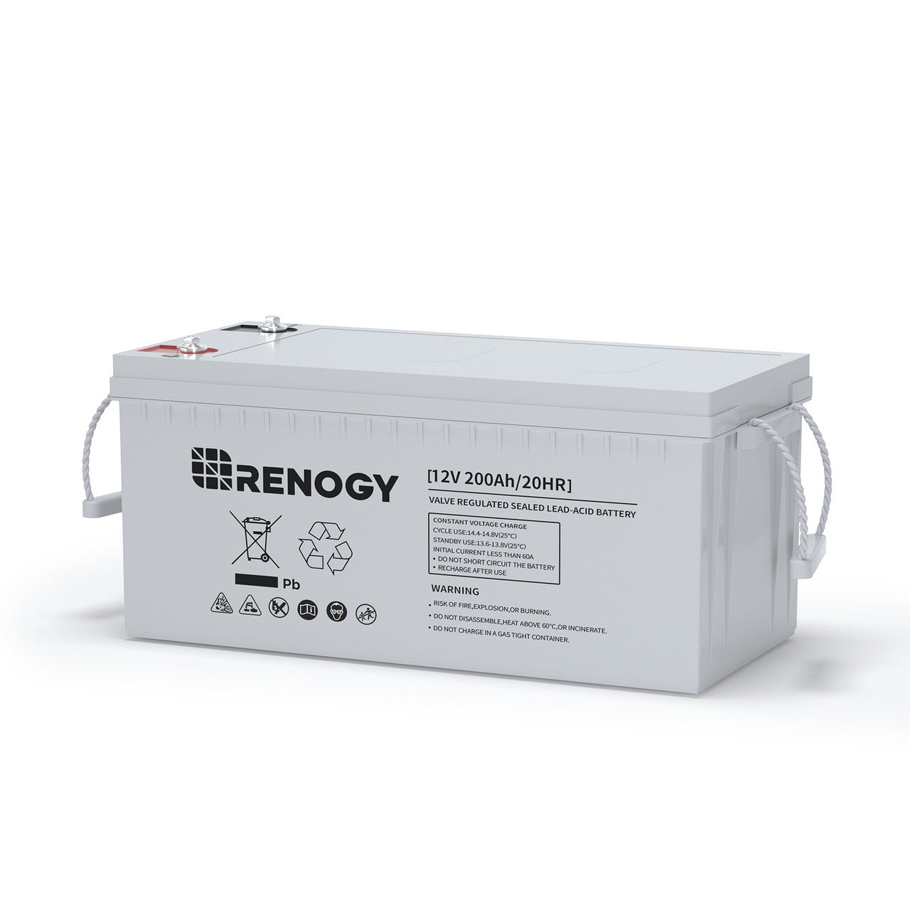 12-Volt 200Ah Deep Cycle AGM Battery