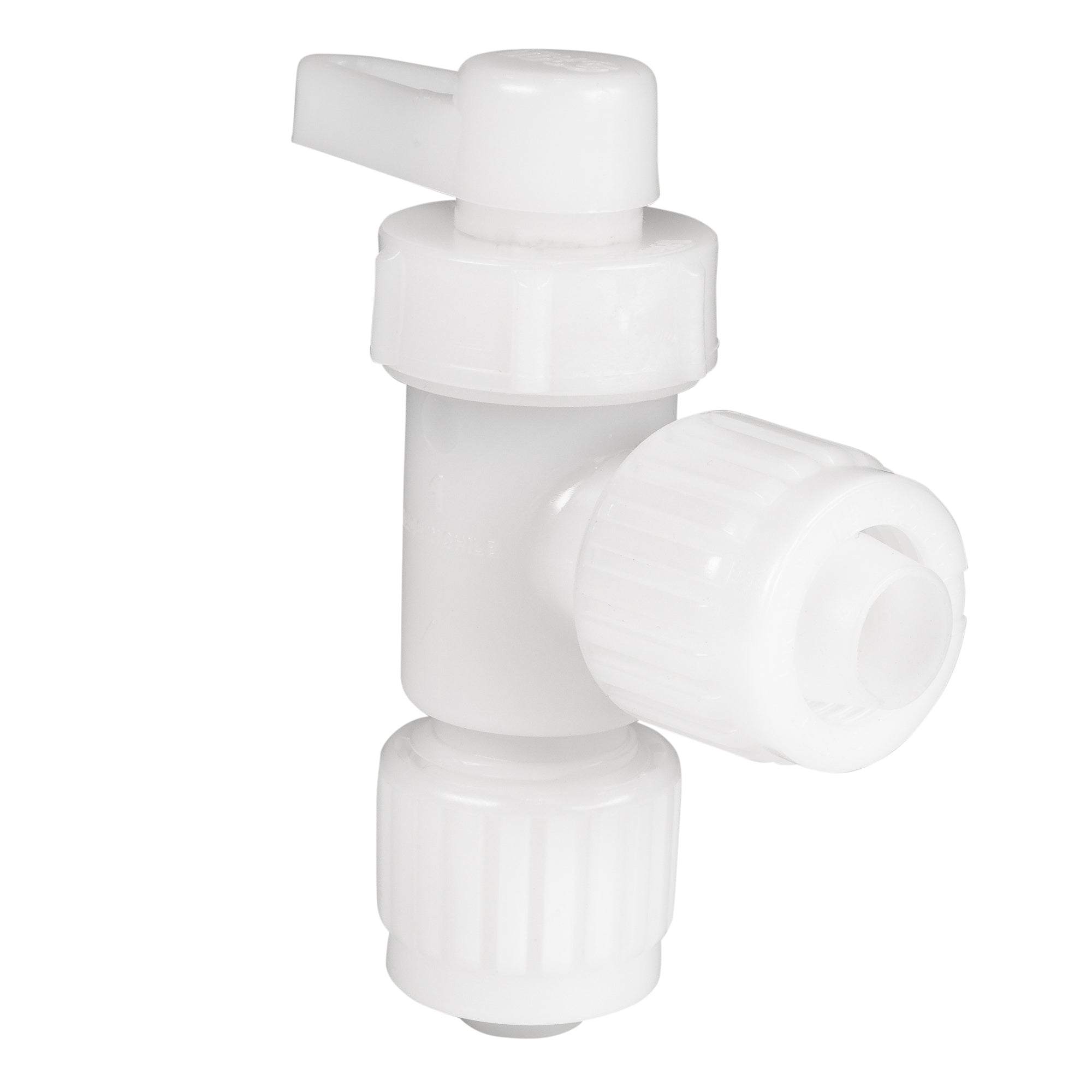 RV Flair-It 1/2" Compression Type 2-Way Elbow Stop Valve