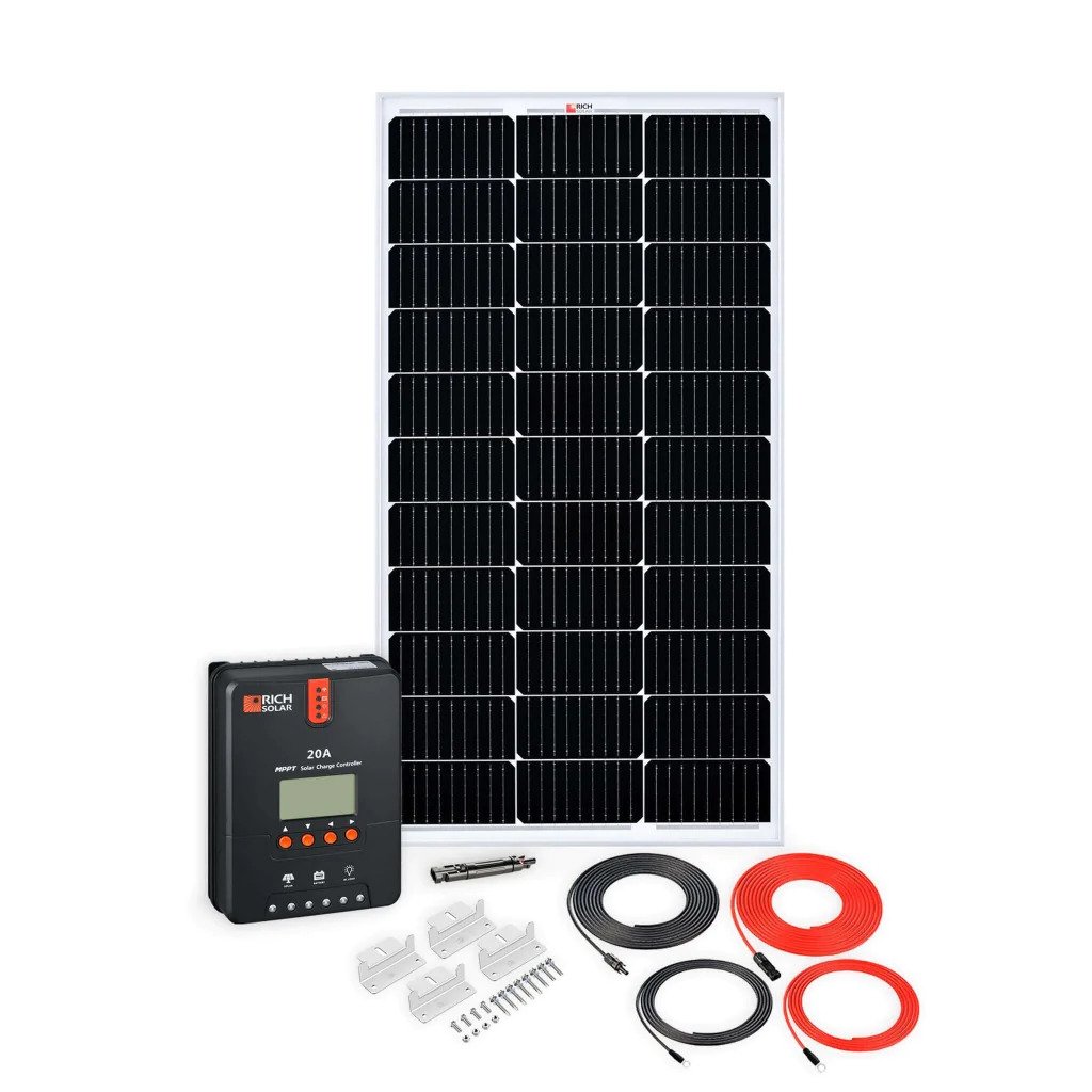 Rich Solar 100 Watt RV Solar Kit