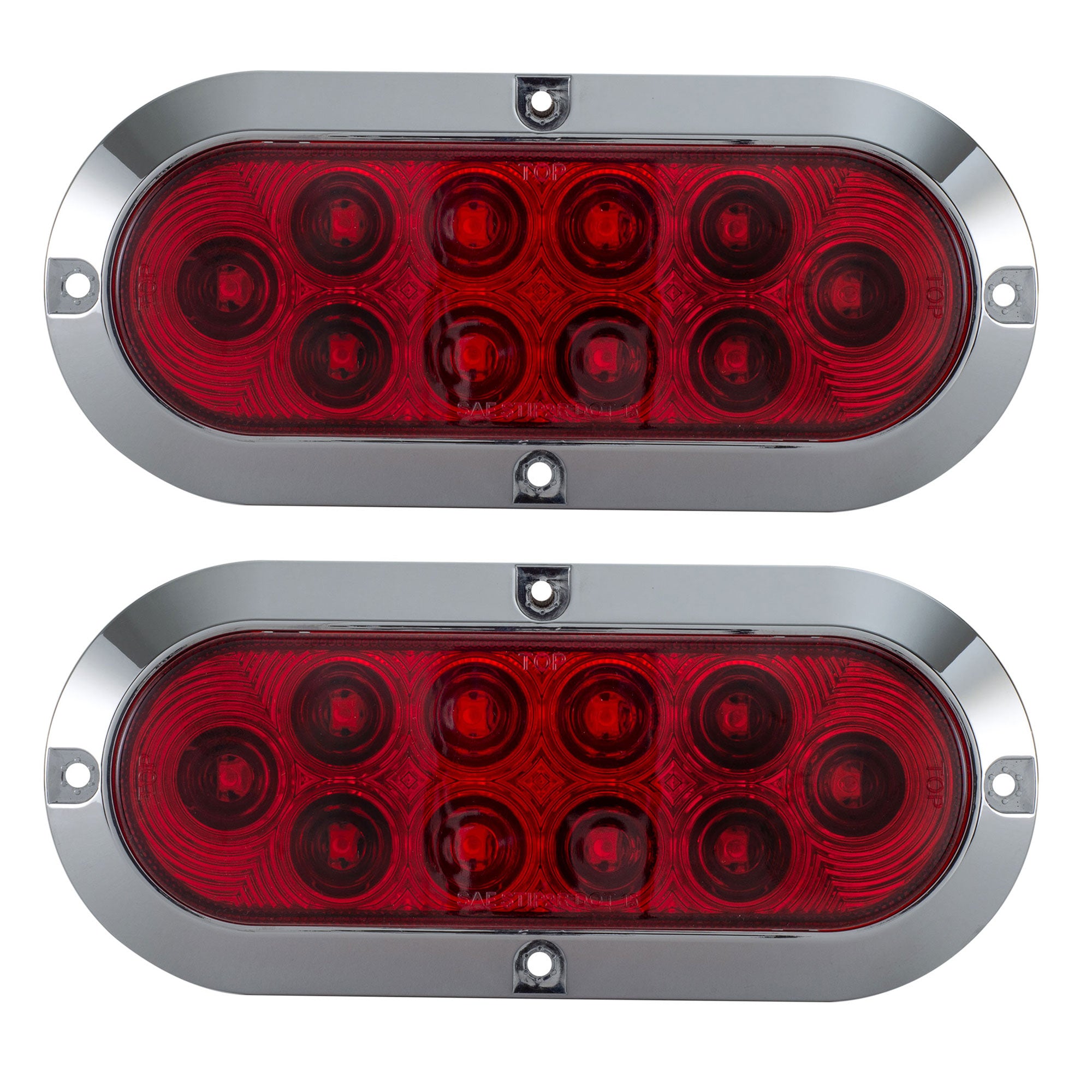 6" Oval Surface Mount LED Lights