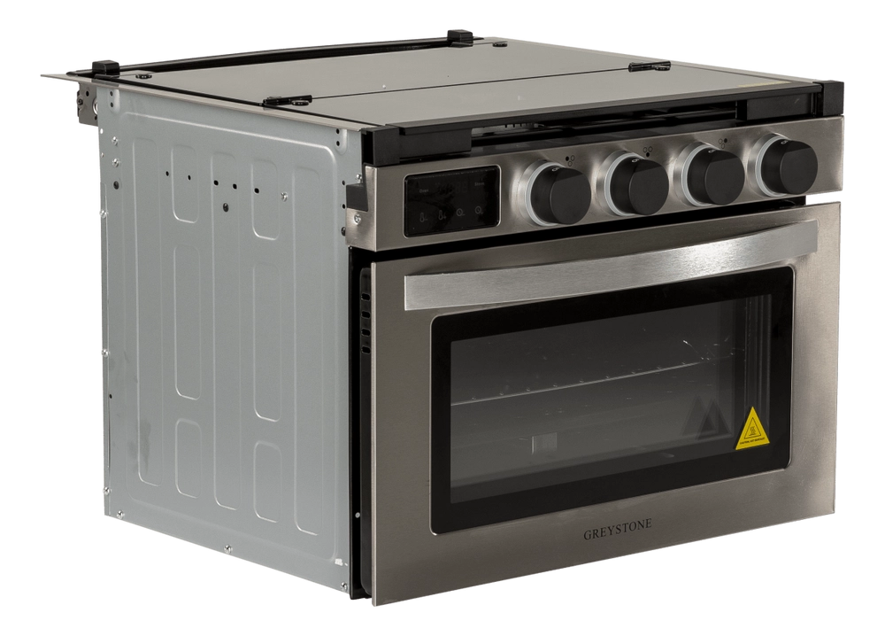 Greystone® Gas Digital RV Range - 12V, 17"  #CF-RV17-D