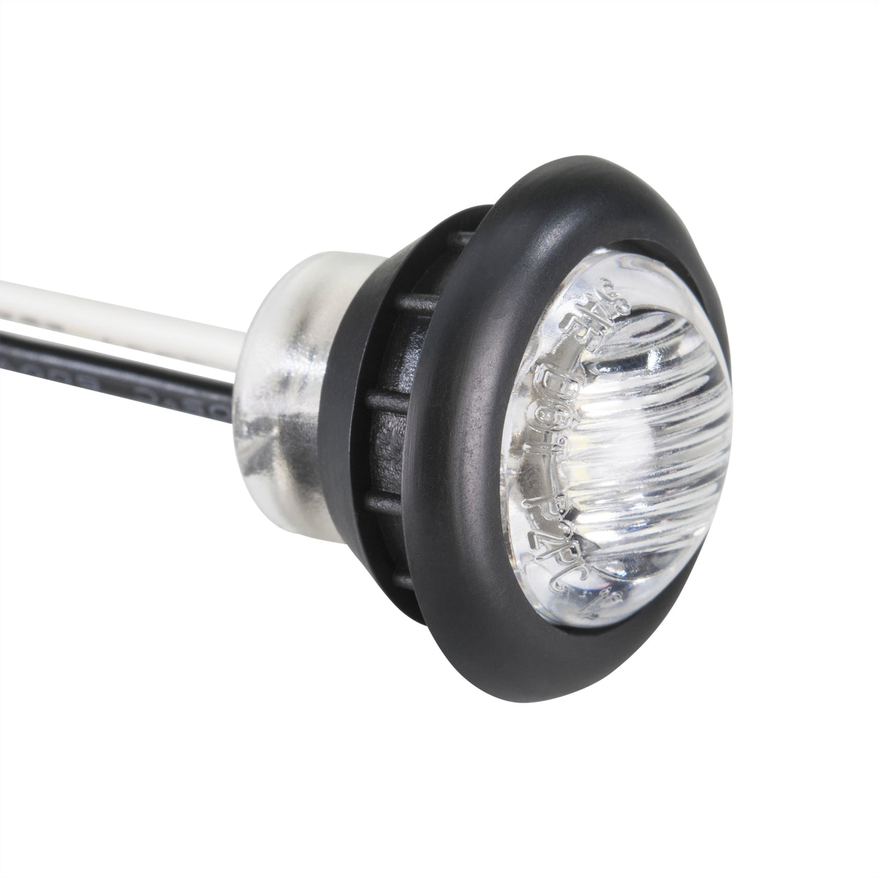 3/4" Clear/Clear LED Clearance Marker Bullet Lights (5, 10, and 20 Packs)