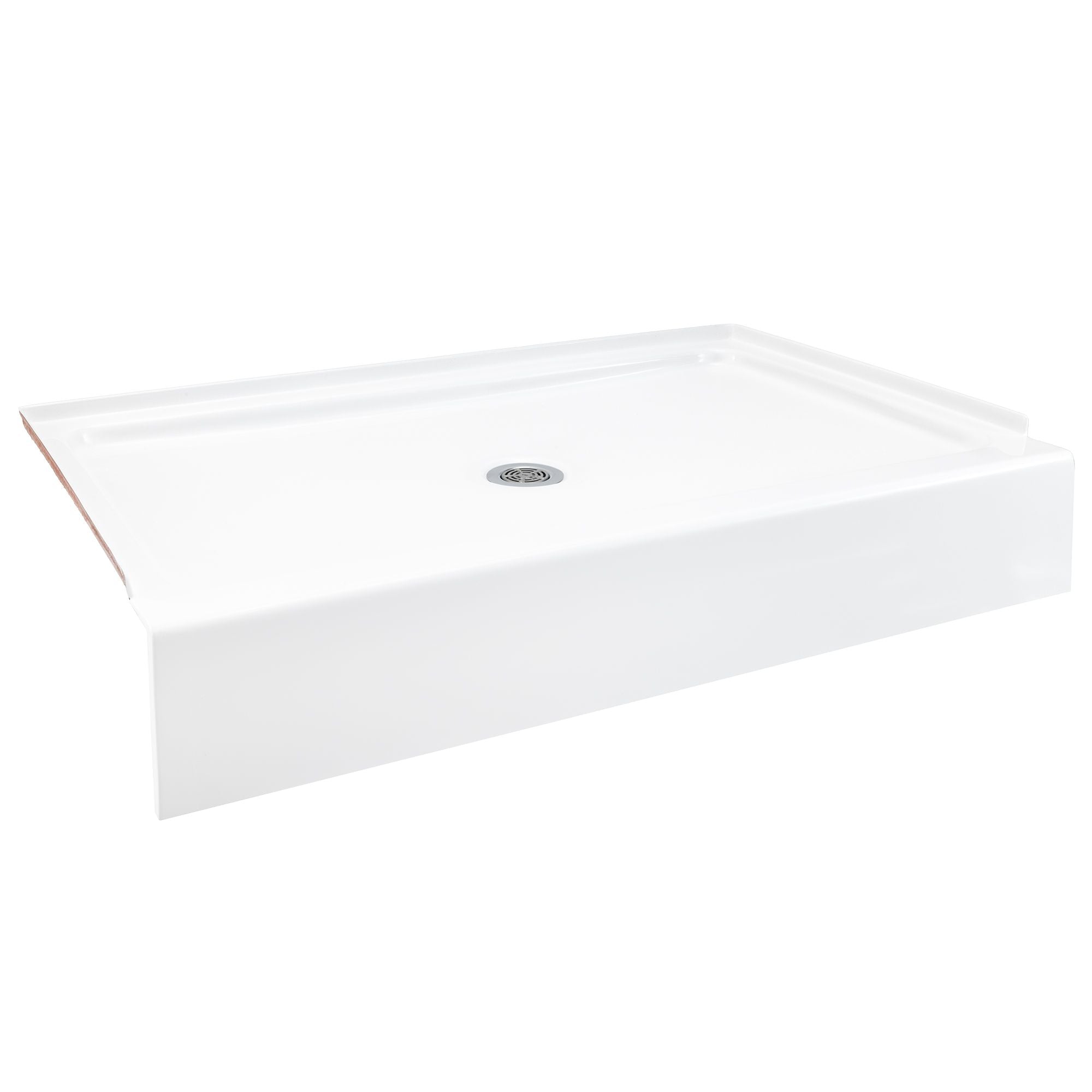 RV Shower Pan Fiberglass 30" x 48" x 8" Center Drain