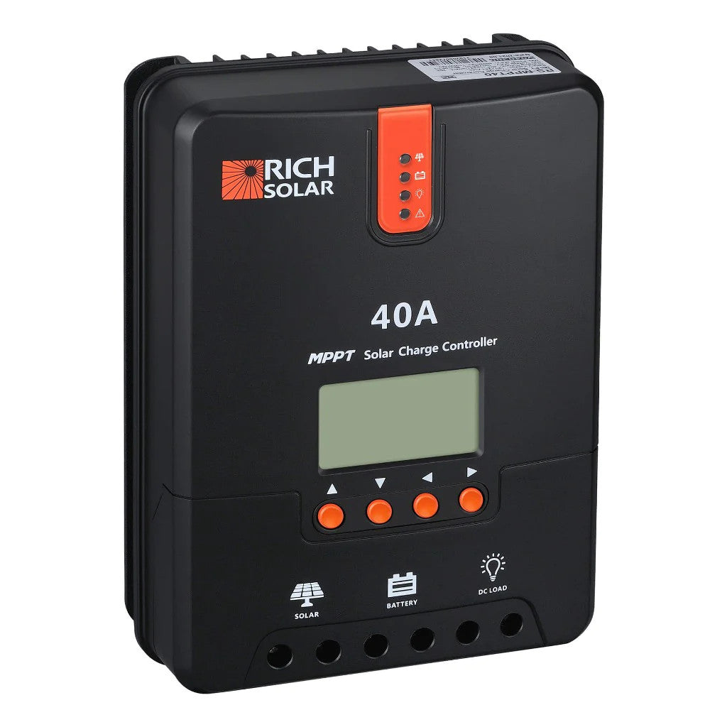 Rich Solar RV 40 Amp MPPT Solar Charge Controller