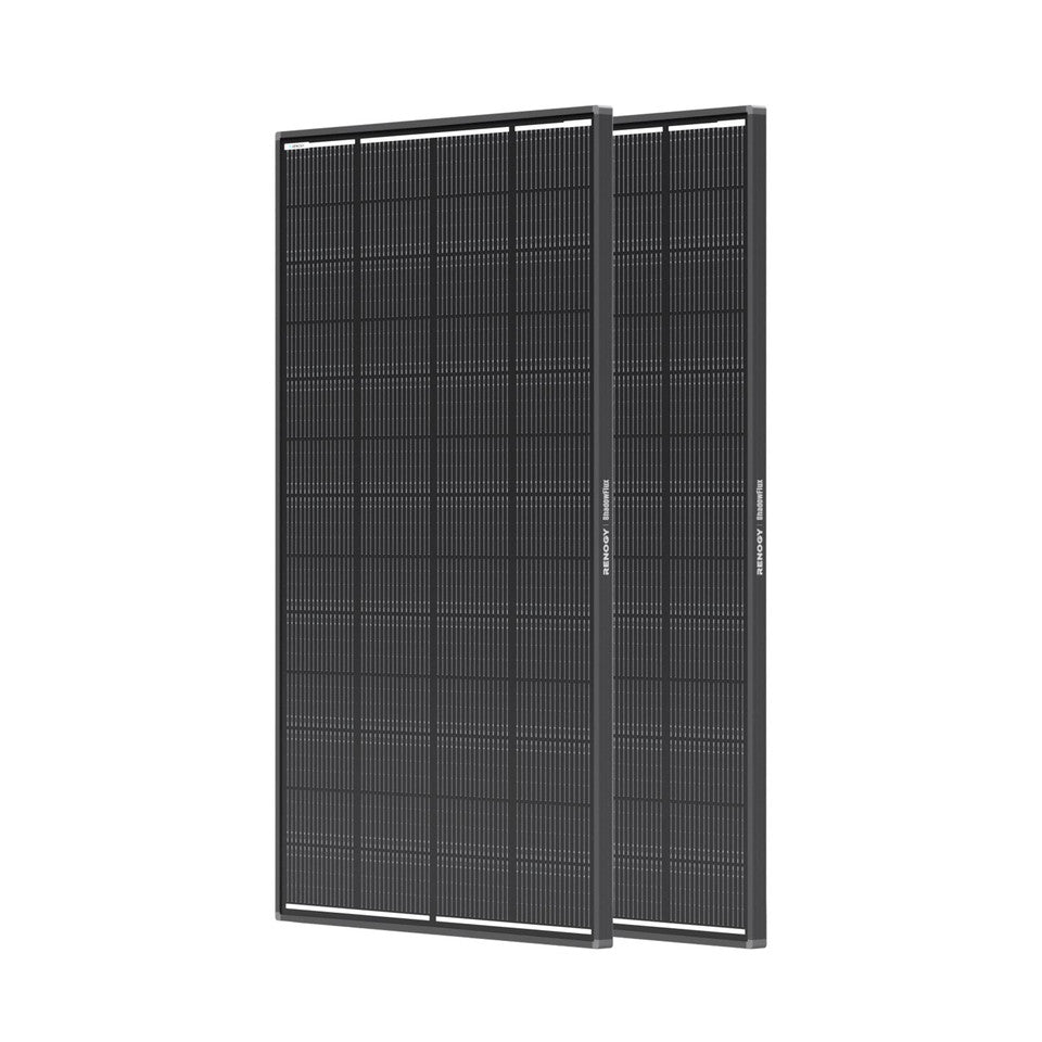 2Pcs Renogy 200W ShadowFlux™ Anti-Shading N-Type Solar Panel