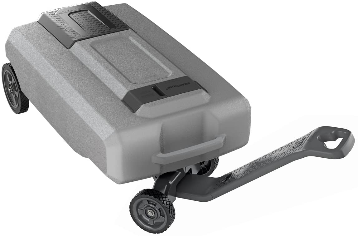 27 Gallon RV Portable Holding Tank with 4 Wheels