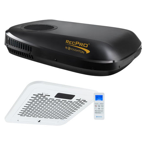 RV Air Conditioner Low Profile 15K Quiet AC Unit with Heat Pump, Remote Control