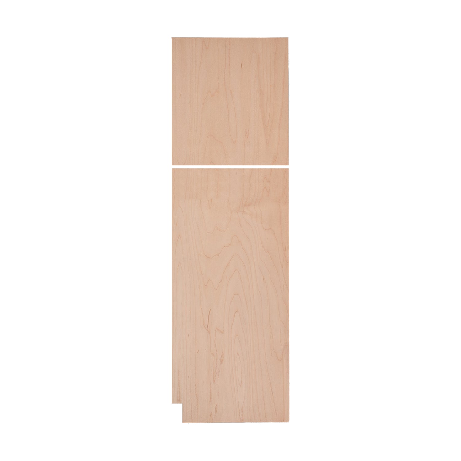 End Panel for RV Cabinets Pantry Base Cabinet | Maple Wood