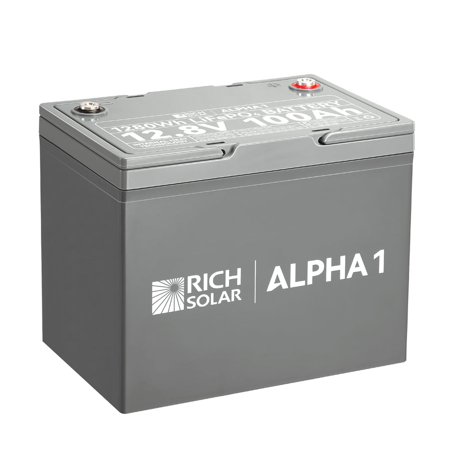 ALPHA 1 | 12V 100Ah LiFePO4 Battery (RS-B121S)