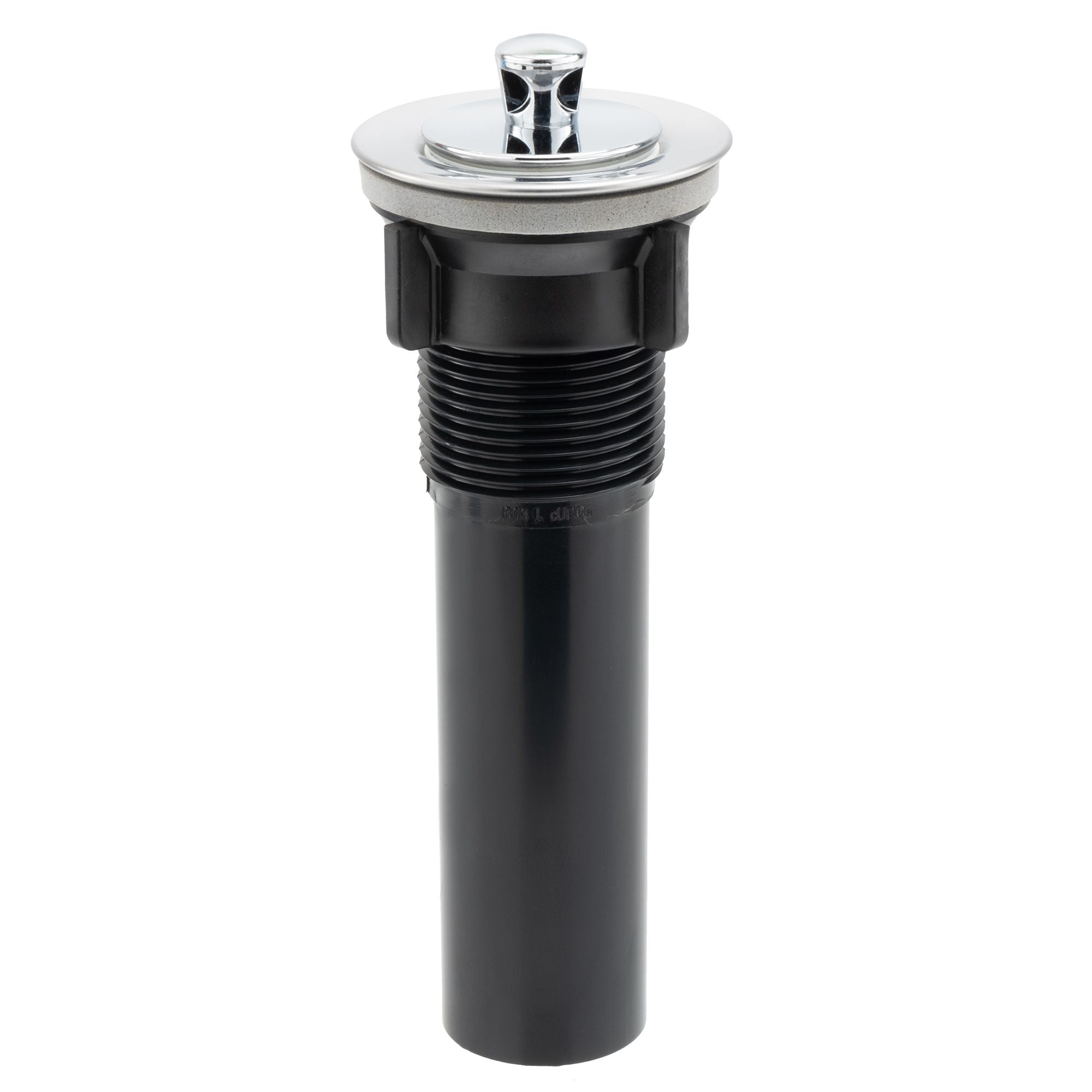 RV Drain with Stopper and Tailpiece for 1 1/2" and 1 5/8" Sink Drain Stainless Steel
