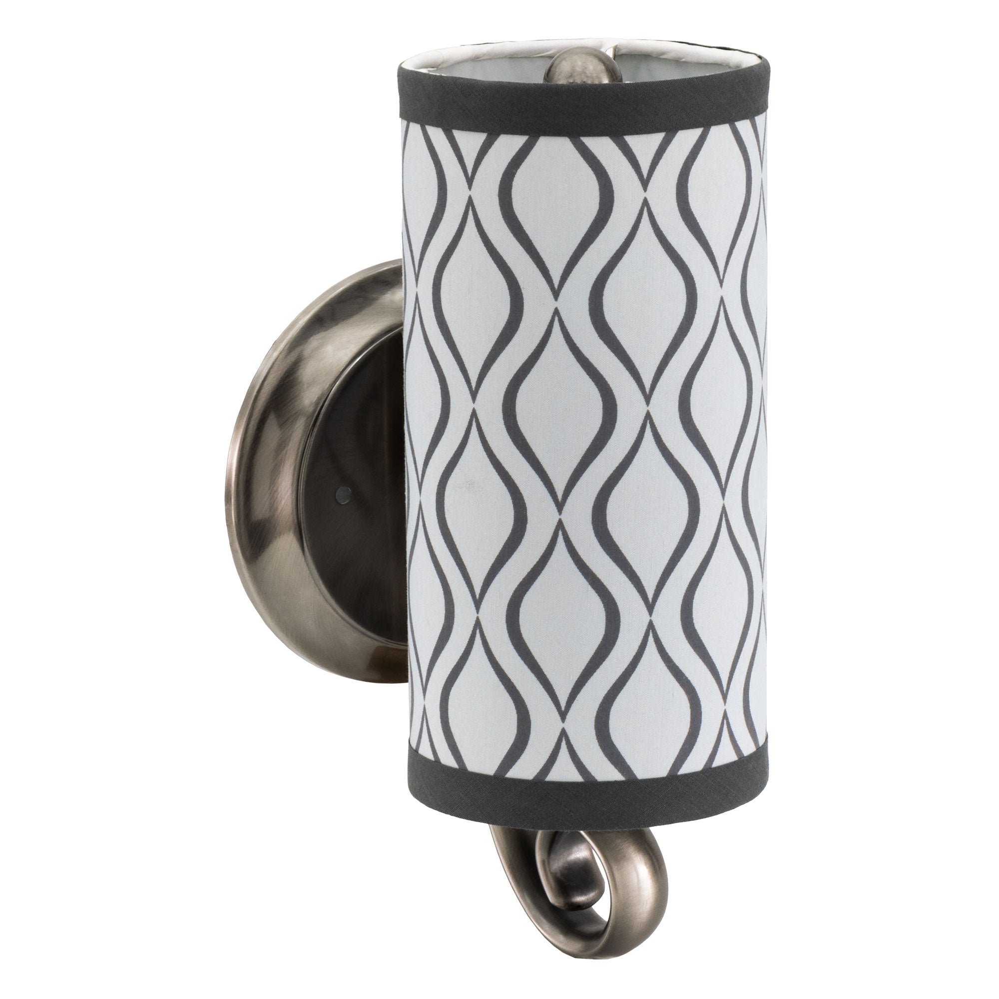 RV 12V Decorative Wall Light Textured Black