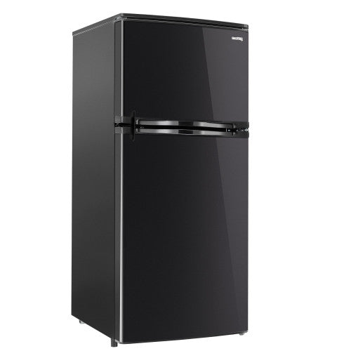 RV Refrigerator 4.4 Cubic Feet 12V Black