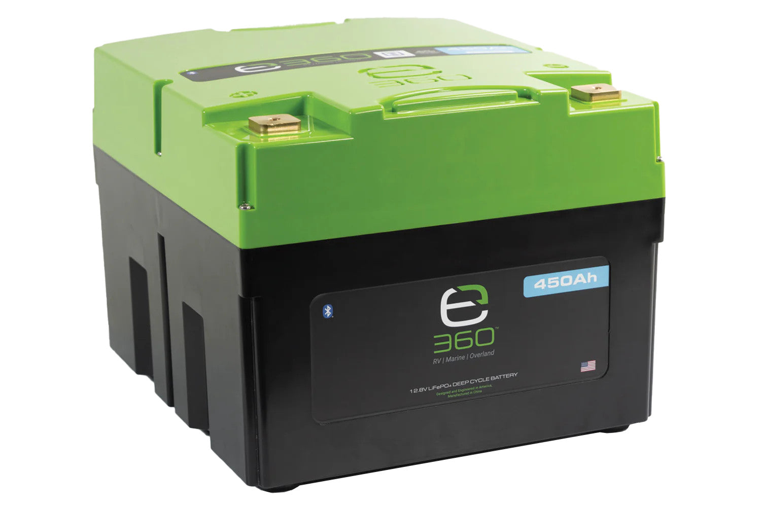 Expion360 Smart 12V Lithium Battery 450 Amp Hours with Bluetooth