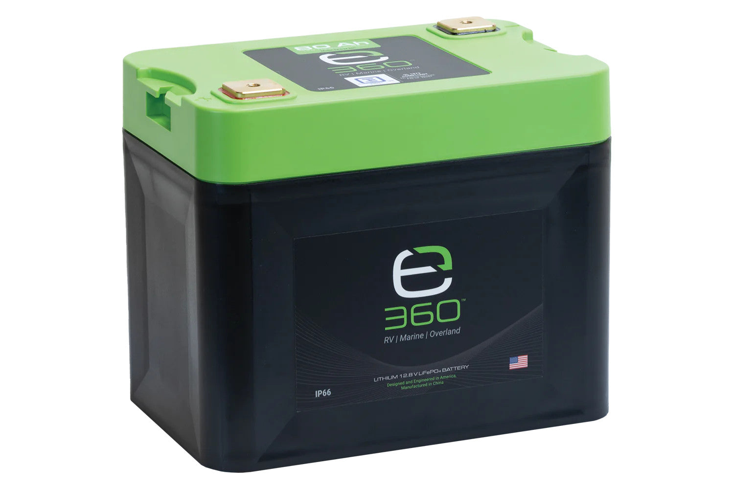 Expion360 12V Lithium Battery 80 Amp Hours