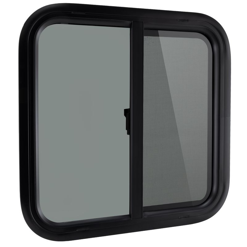 RV Window Teardrop 22" W x 22" H with Trim