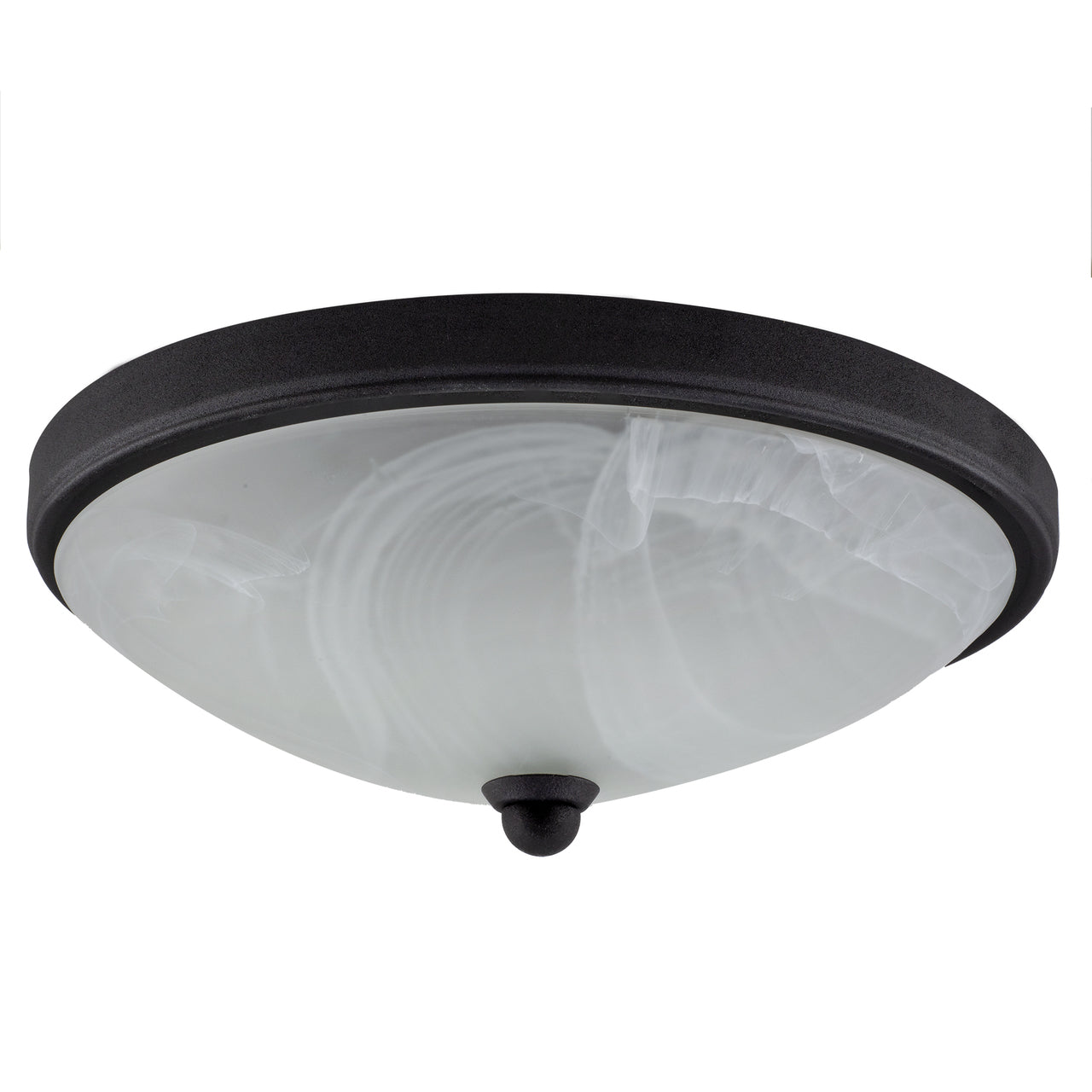 RV Ceiling Light 12V LED Textured Black