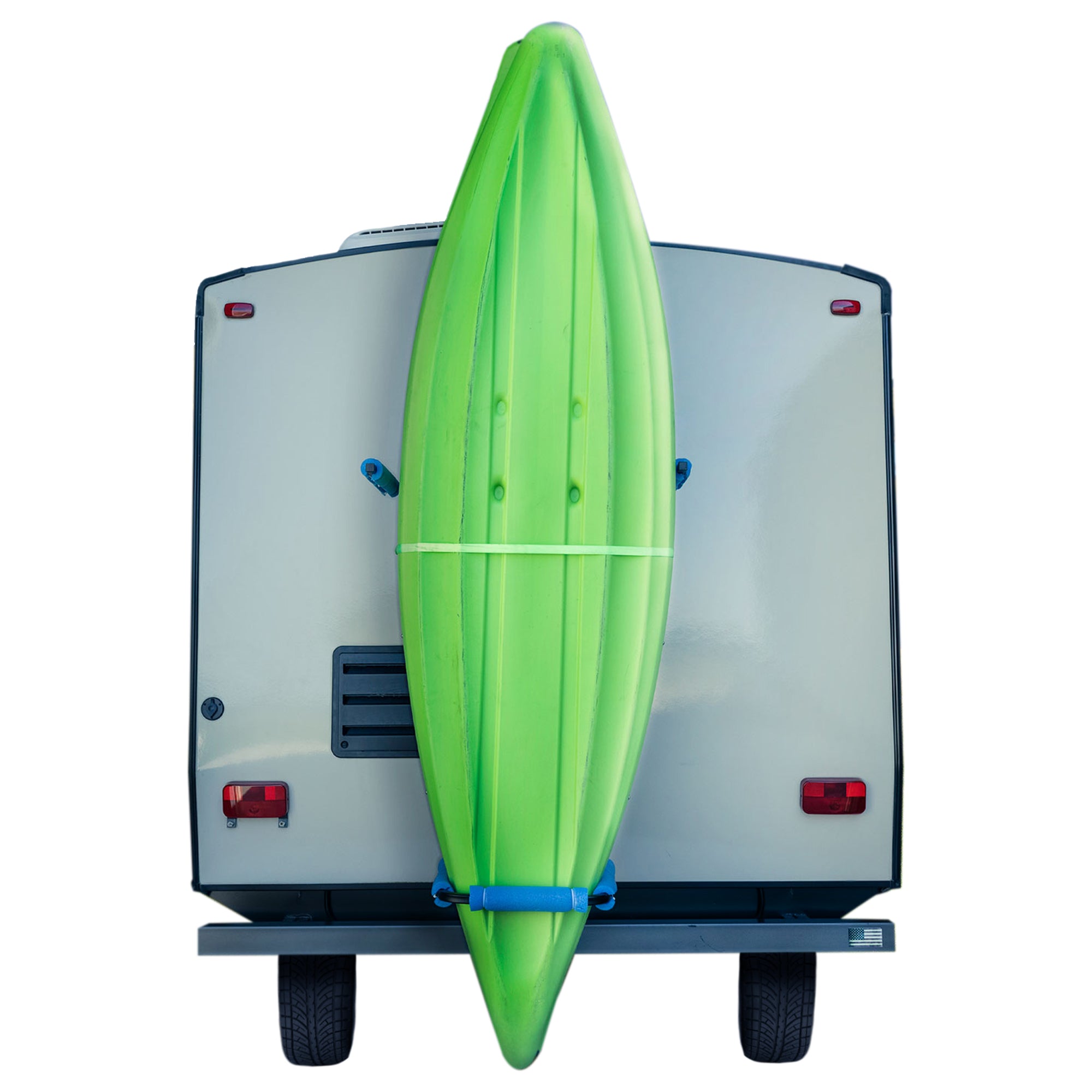 RV Kayak Rack Vertiyak Hitch Mount Standing Kayak Carrier - Fits up to 12' Kayaks