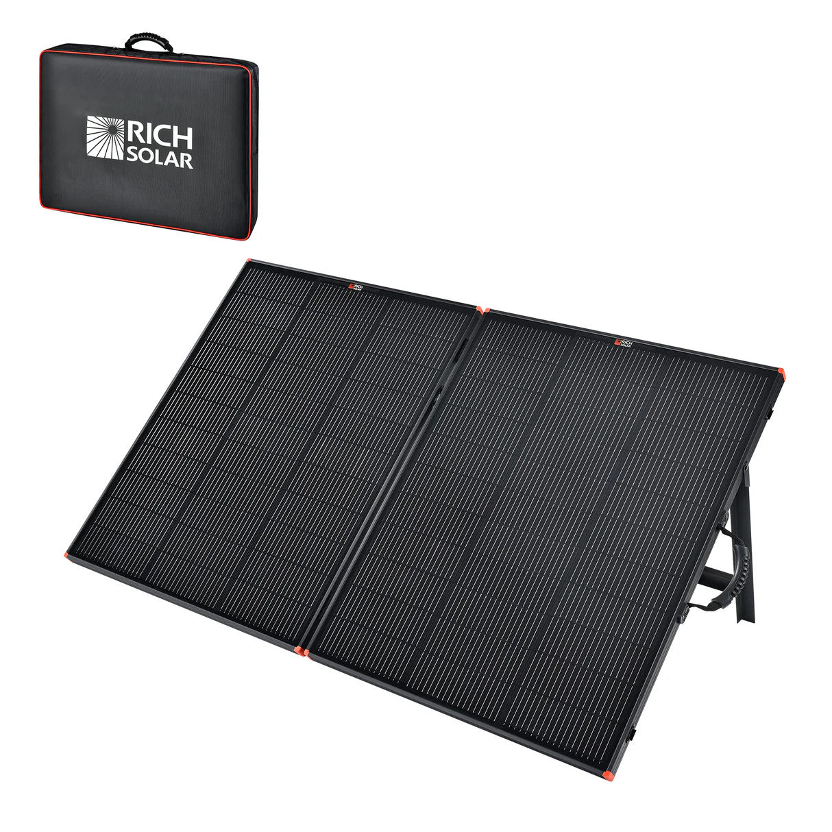 Rich Solar Mega 200 Watt Briefcase Portable RV Solar Charging Kit