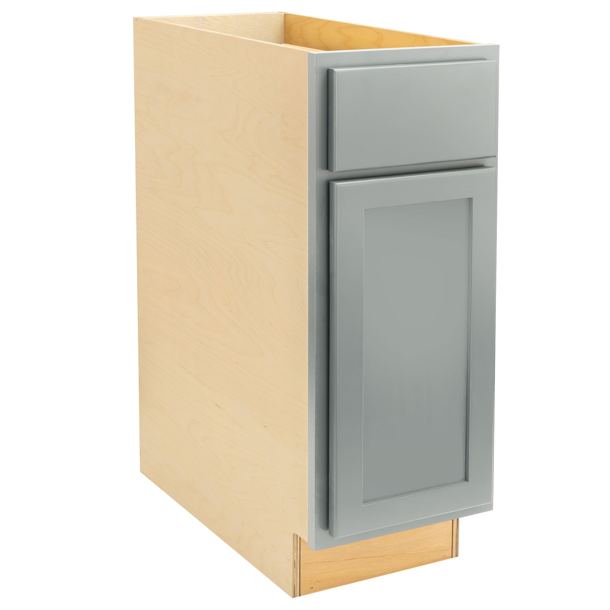 RV Cabinets Gray Shaker | Base 15" W | RTA Cabinets