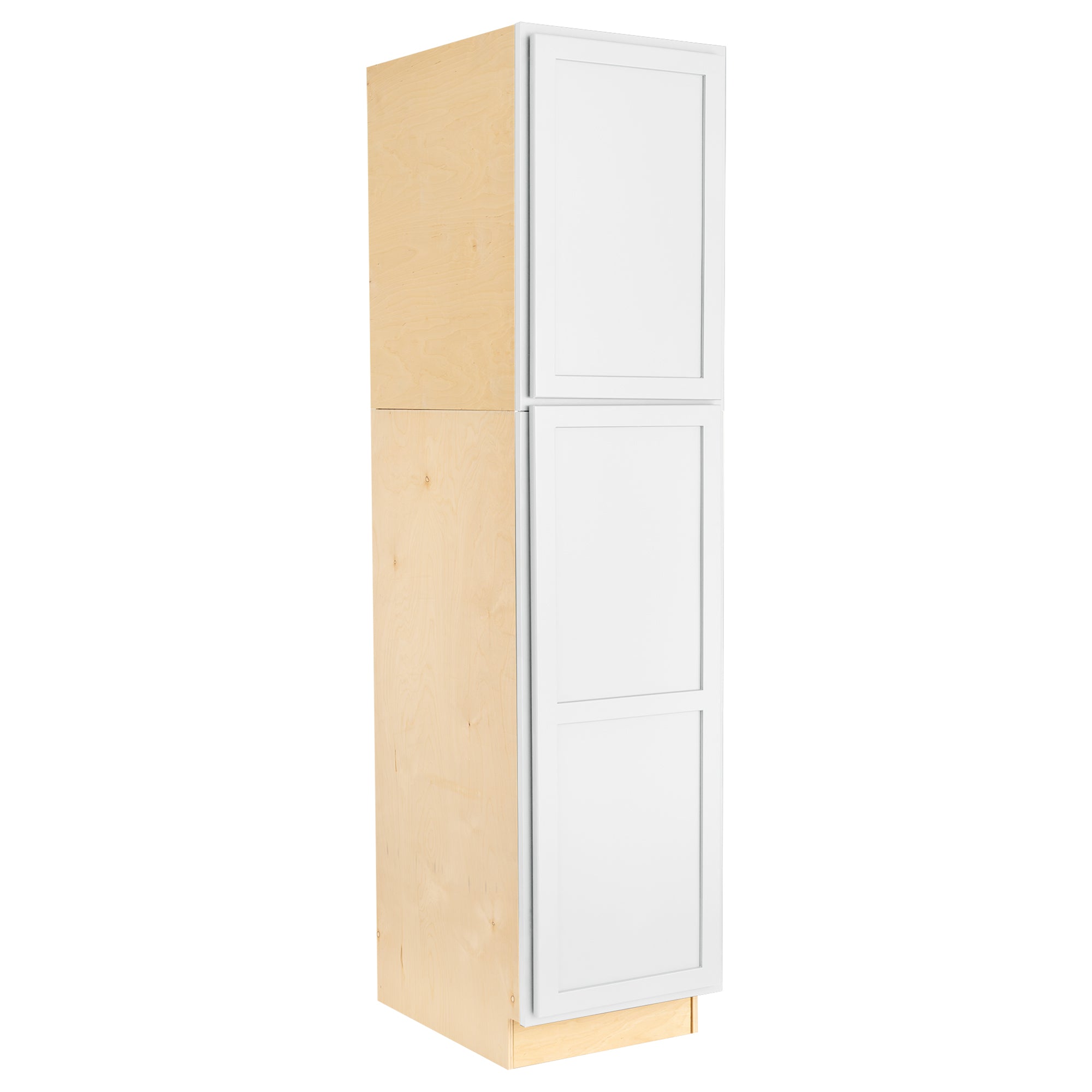 RV Cabinets White Shaker | Pantry 24" W x 84" H | RTA Cabinets