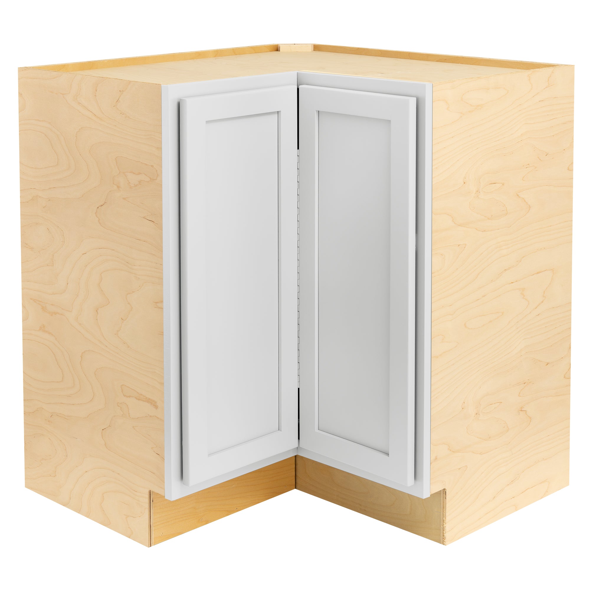 RV Cabinets White Shaker | Lazy Susan Base 30" W | RTA Cabinets