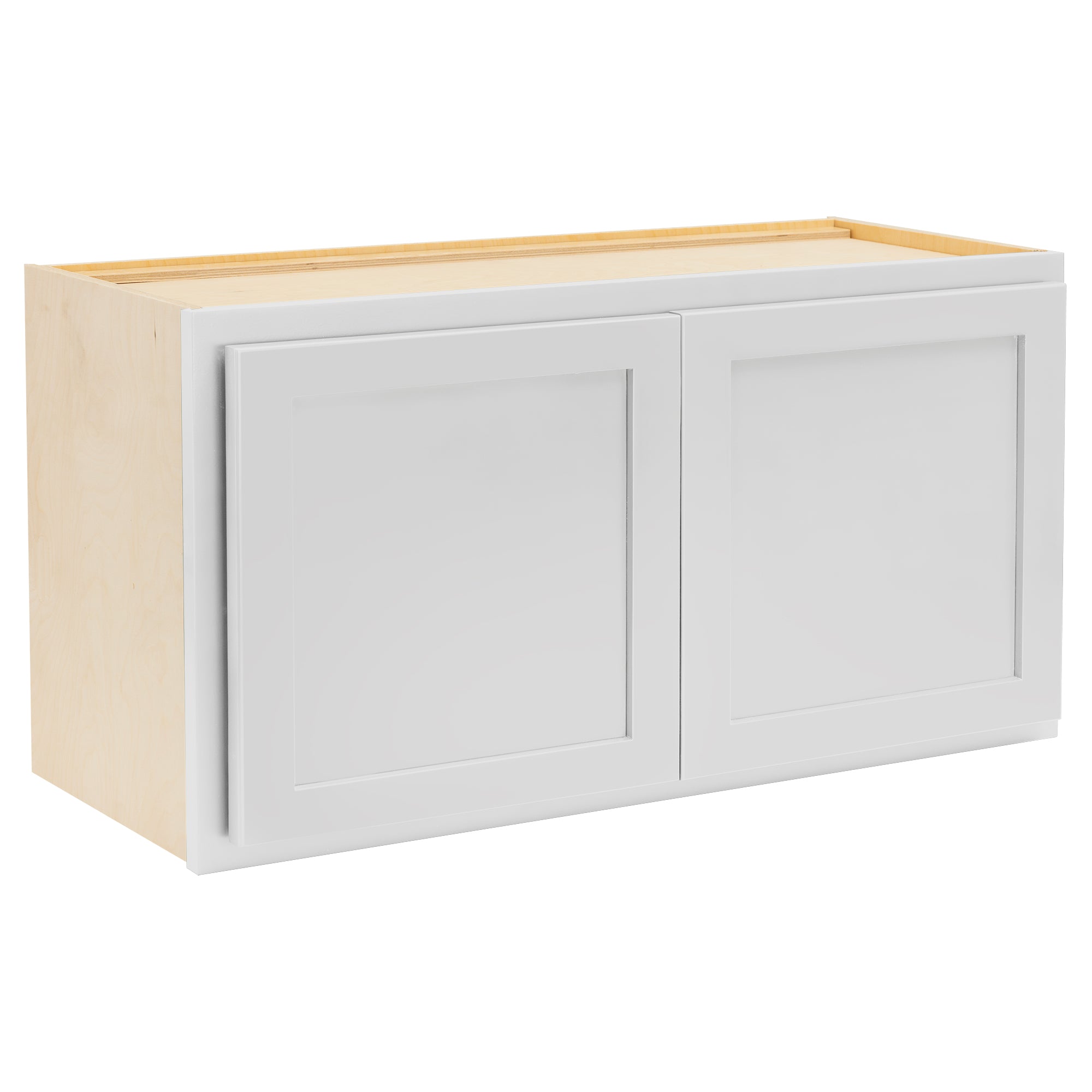 RV Cabinets White Shaker | Microwave Wall Cabinet 30" W x 18" H | RTA Cabinets
