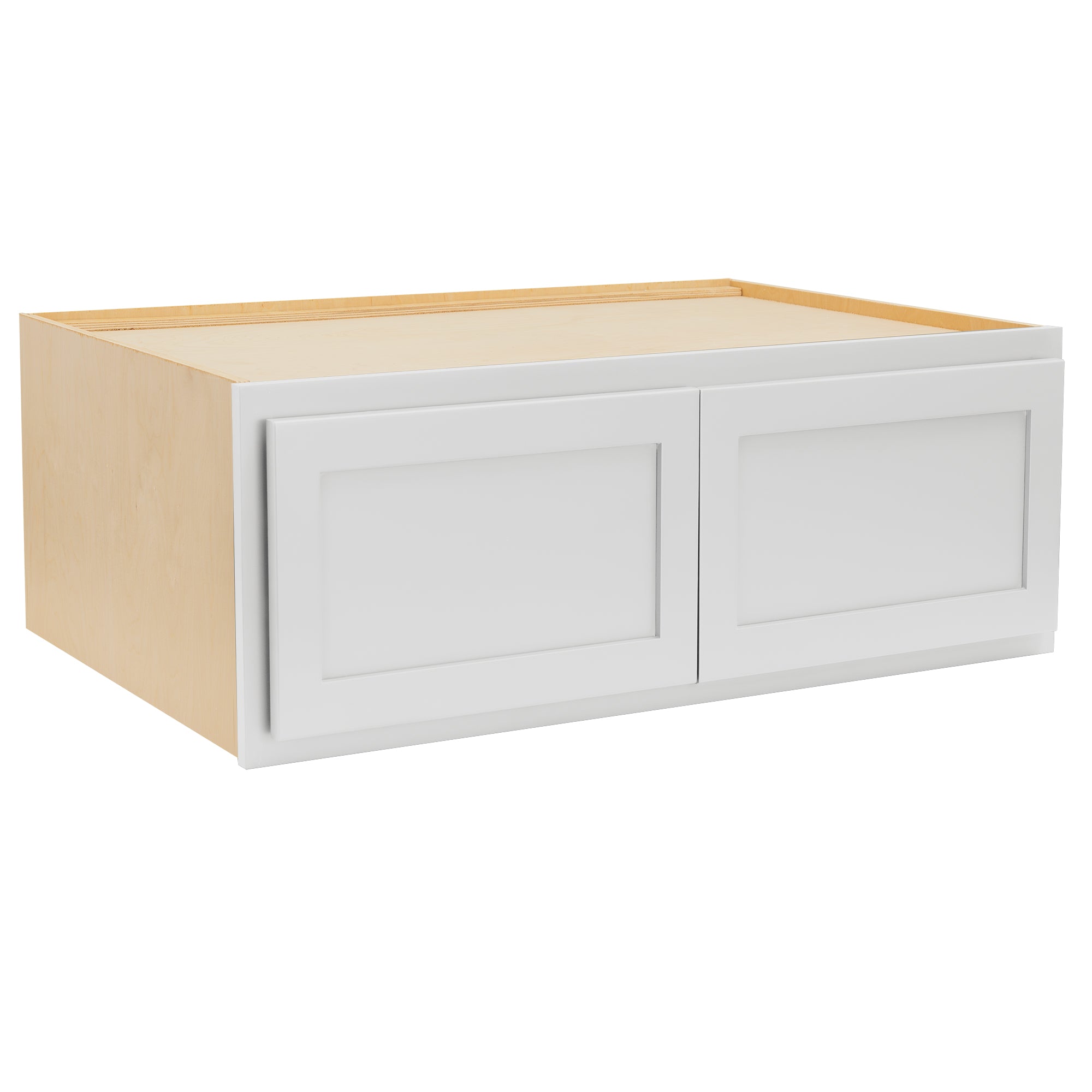 RV Cabinets White Shaker | Refrigerator Wall Cabinet 36" W x 18" H | RTA Cabinets
