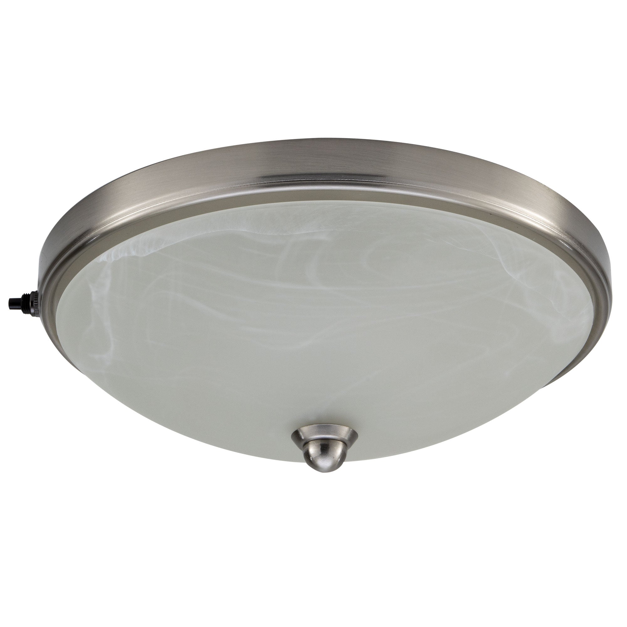 RV Ceiling Light 12V LED Nickel Finish