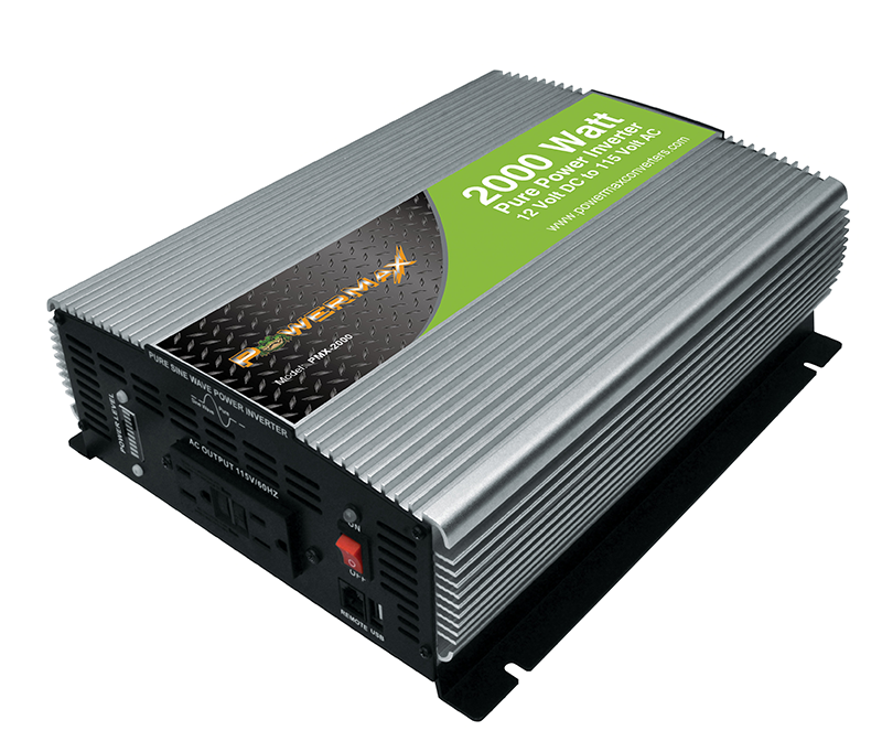 RV 2000 Watt Inverter Pure Sine 12V DC to 120V AC