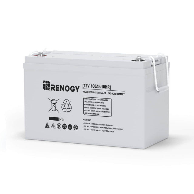 12-Volt 100Ah Deep Cycle AGM Battery