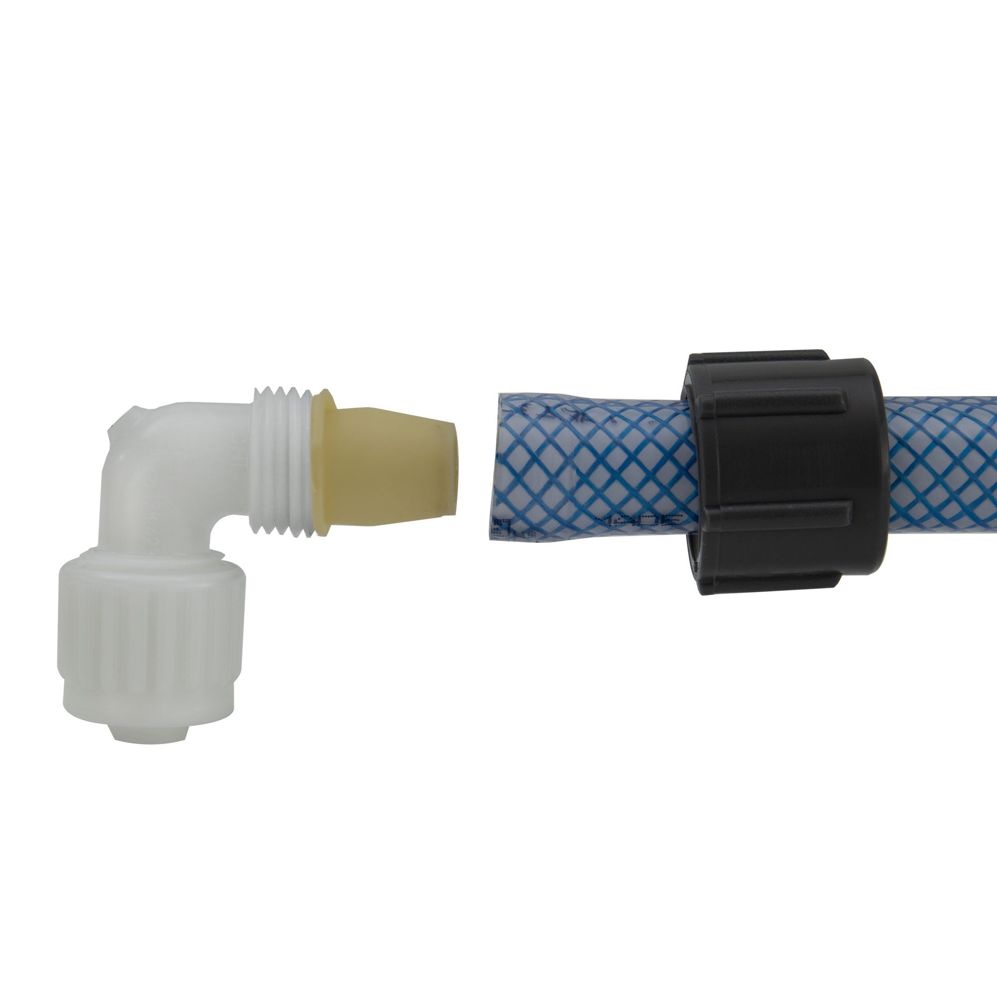Flair-It Flex Hose Insert  and Nut for 1/2" Compression Hose