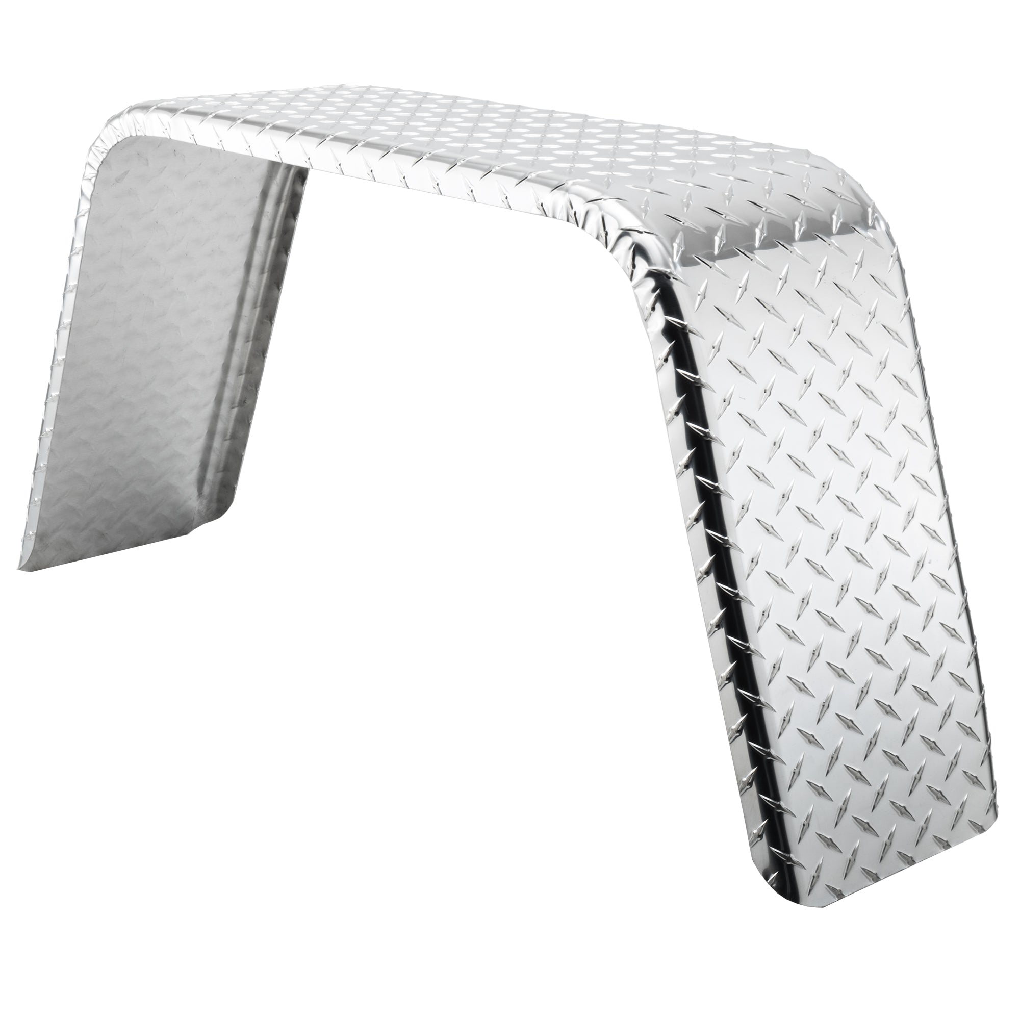 Aluminum Diamond Plate Trailer Fenders Single Axle 36" x 18" x 9"