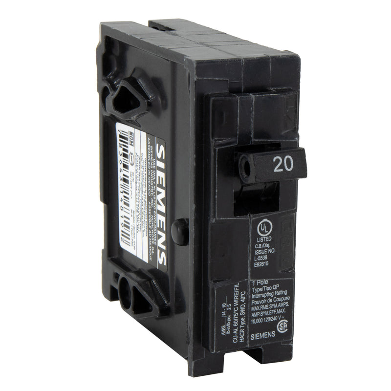 RV Circuit Breaker 20 Amp Siemens Q120