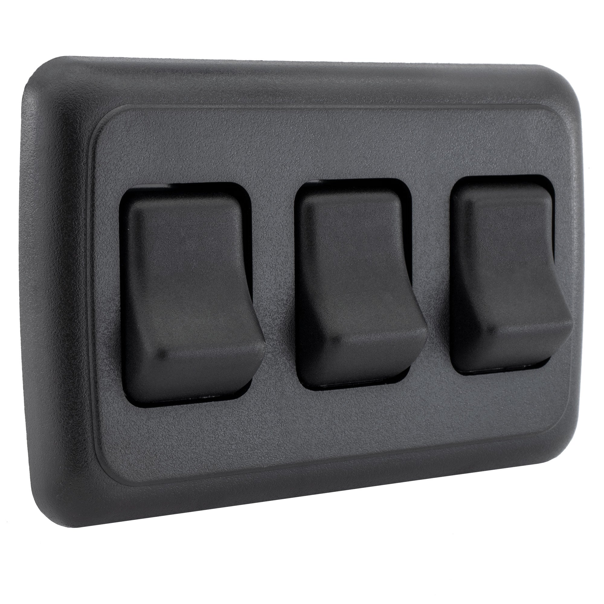 RV Switch SPST Switch On / Off 3 Gang Bezel 12 Volt