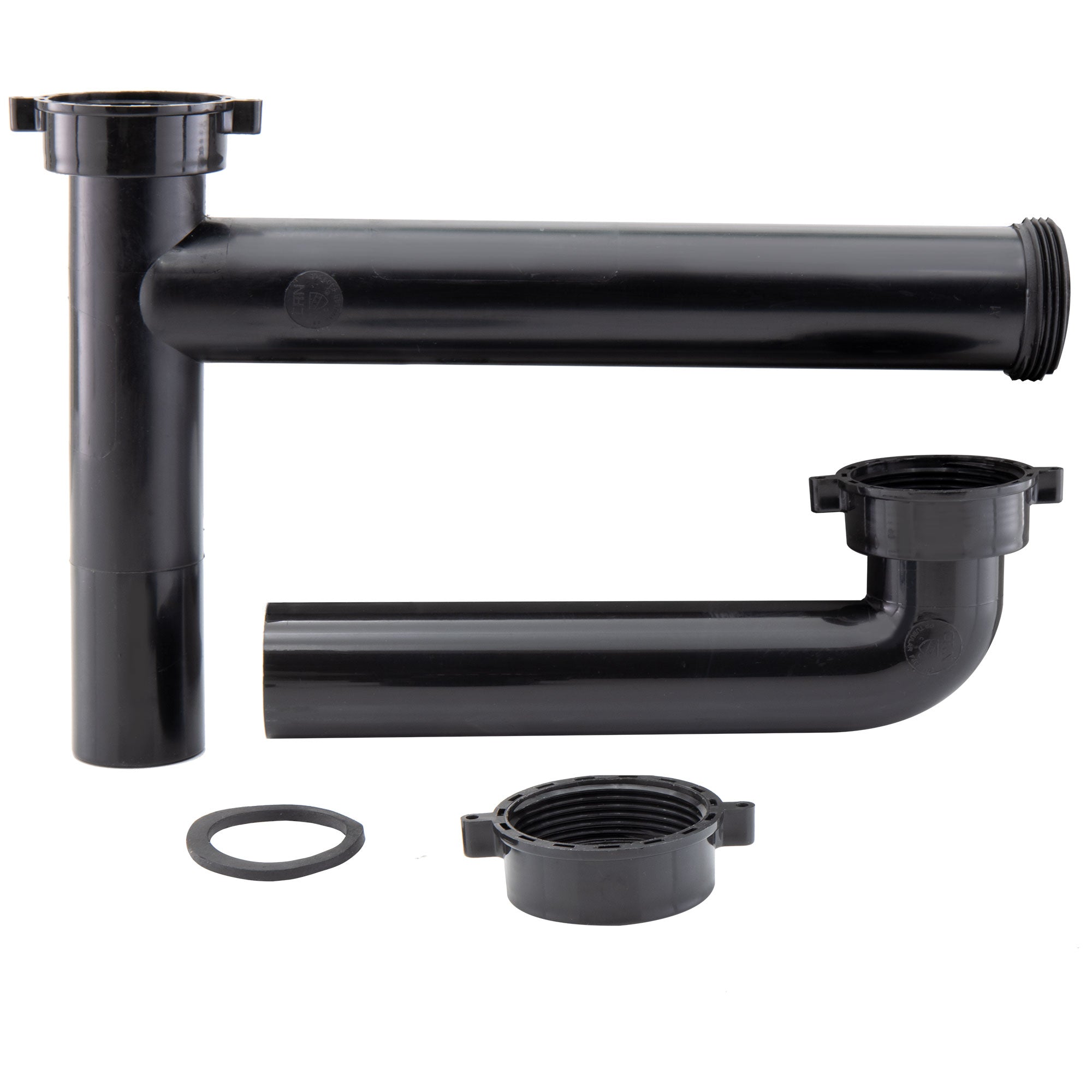 RV Kitchen Sink Drain Assembly 1-1/2" Continuous Waste Pipe