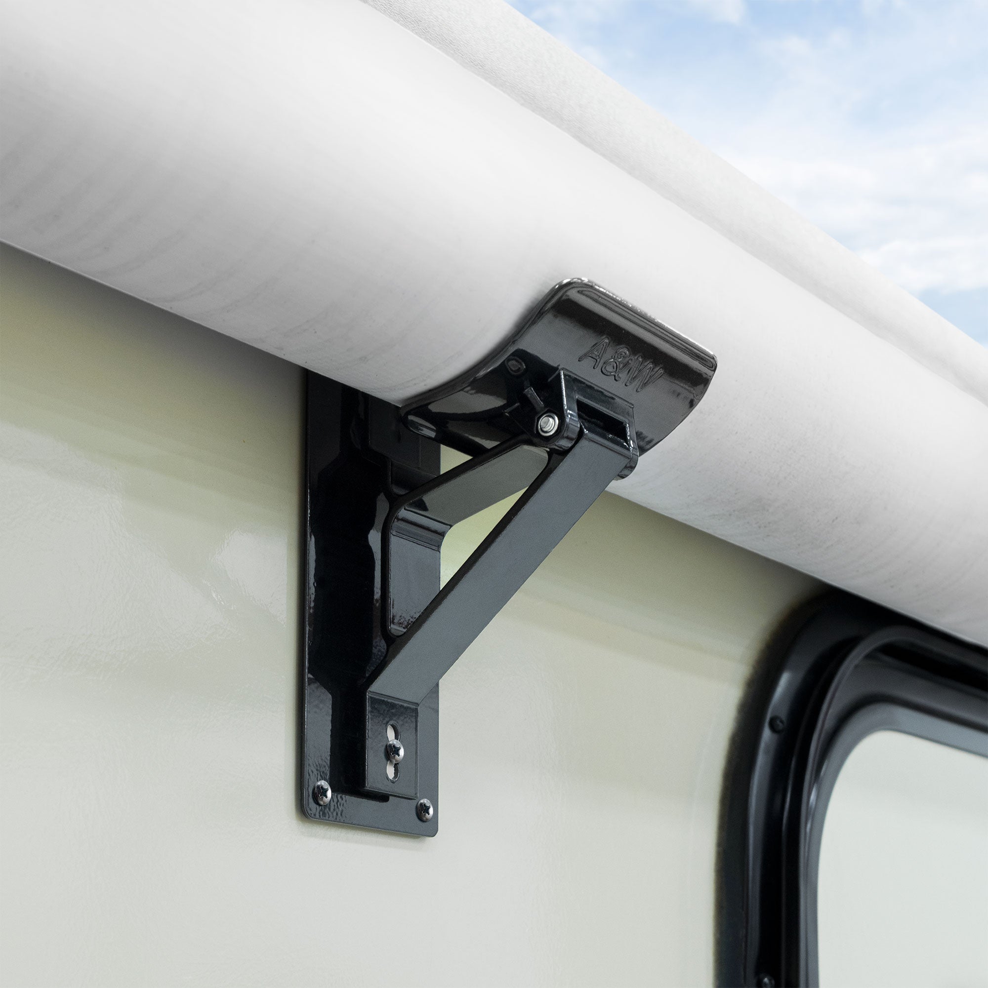 RV Awning  Roller Cradle Support