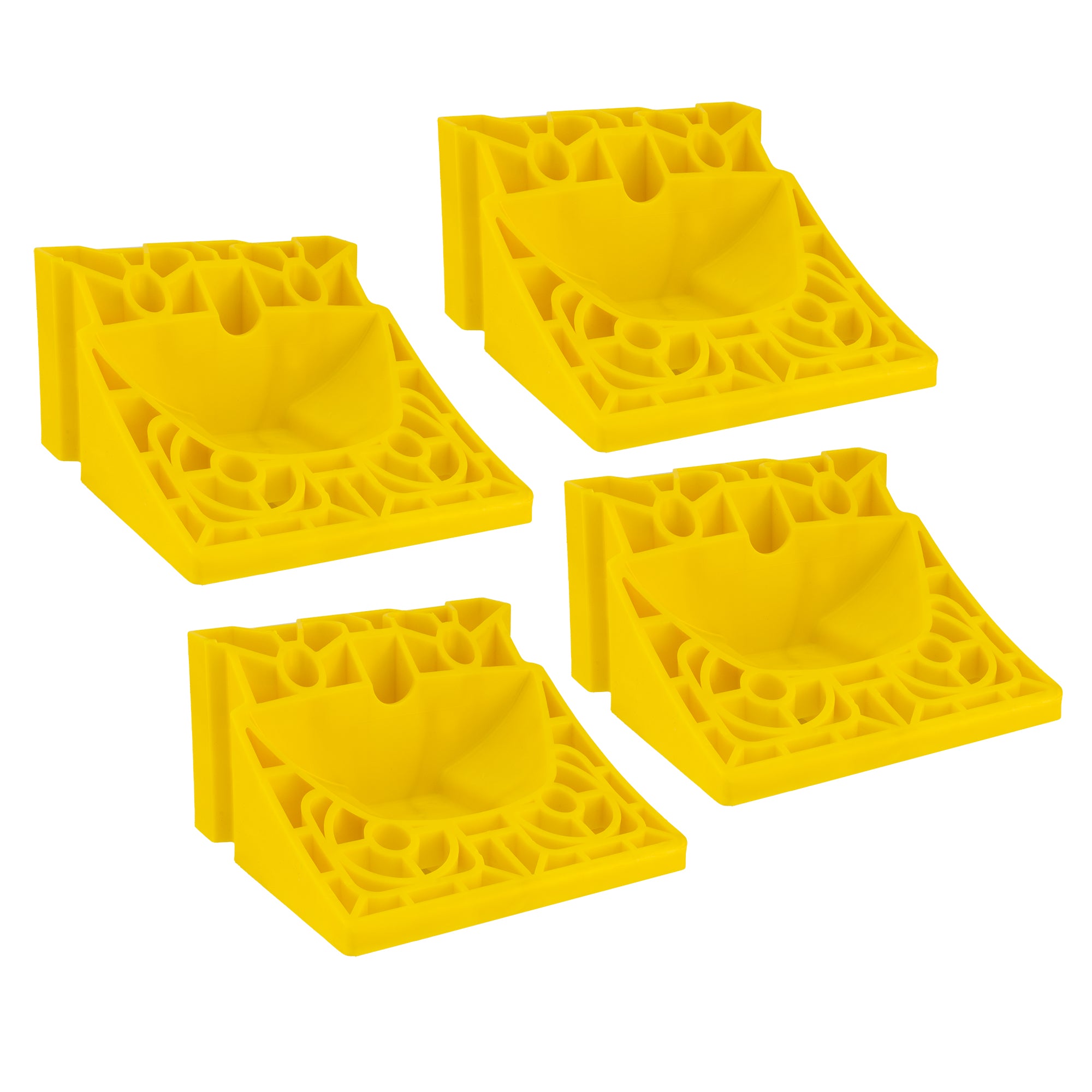 Wheel Chock Parking Block Wedge 4 Pack