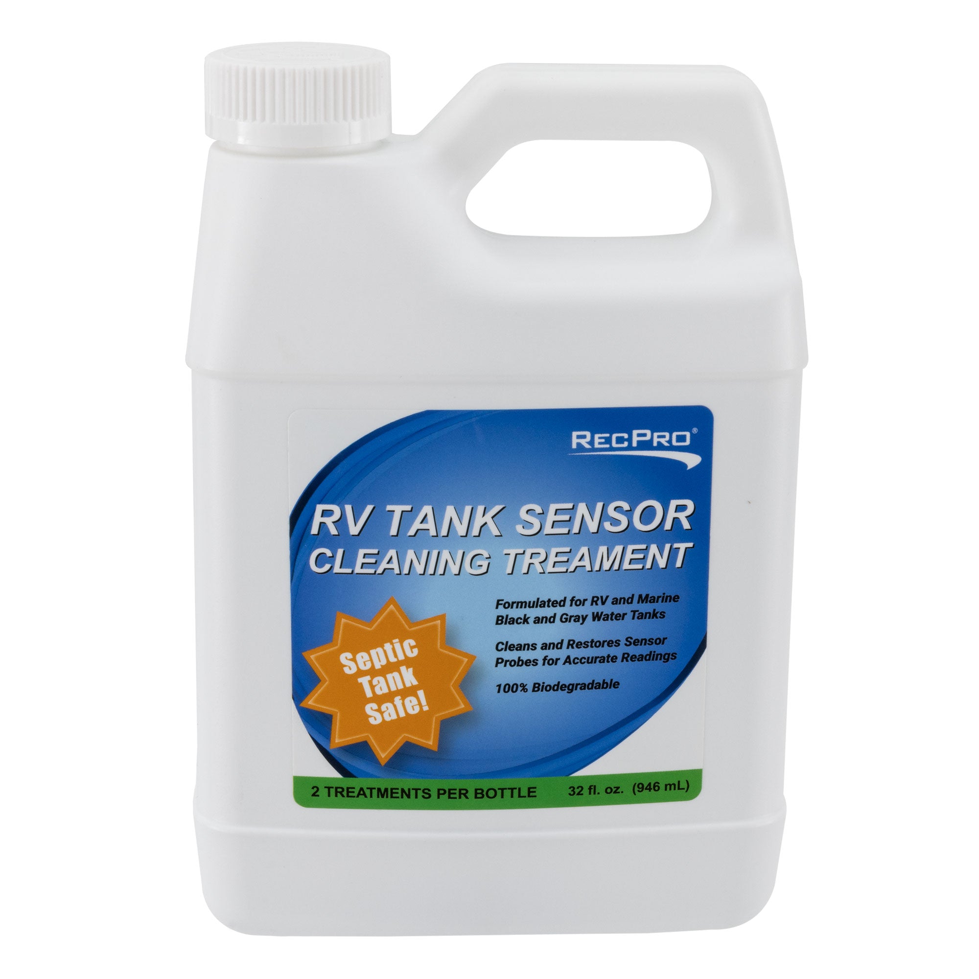 RV Toilet Treatment & Sensor Cleaner Odor Eliminator