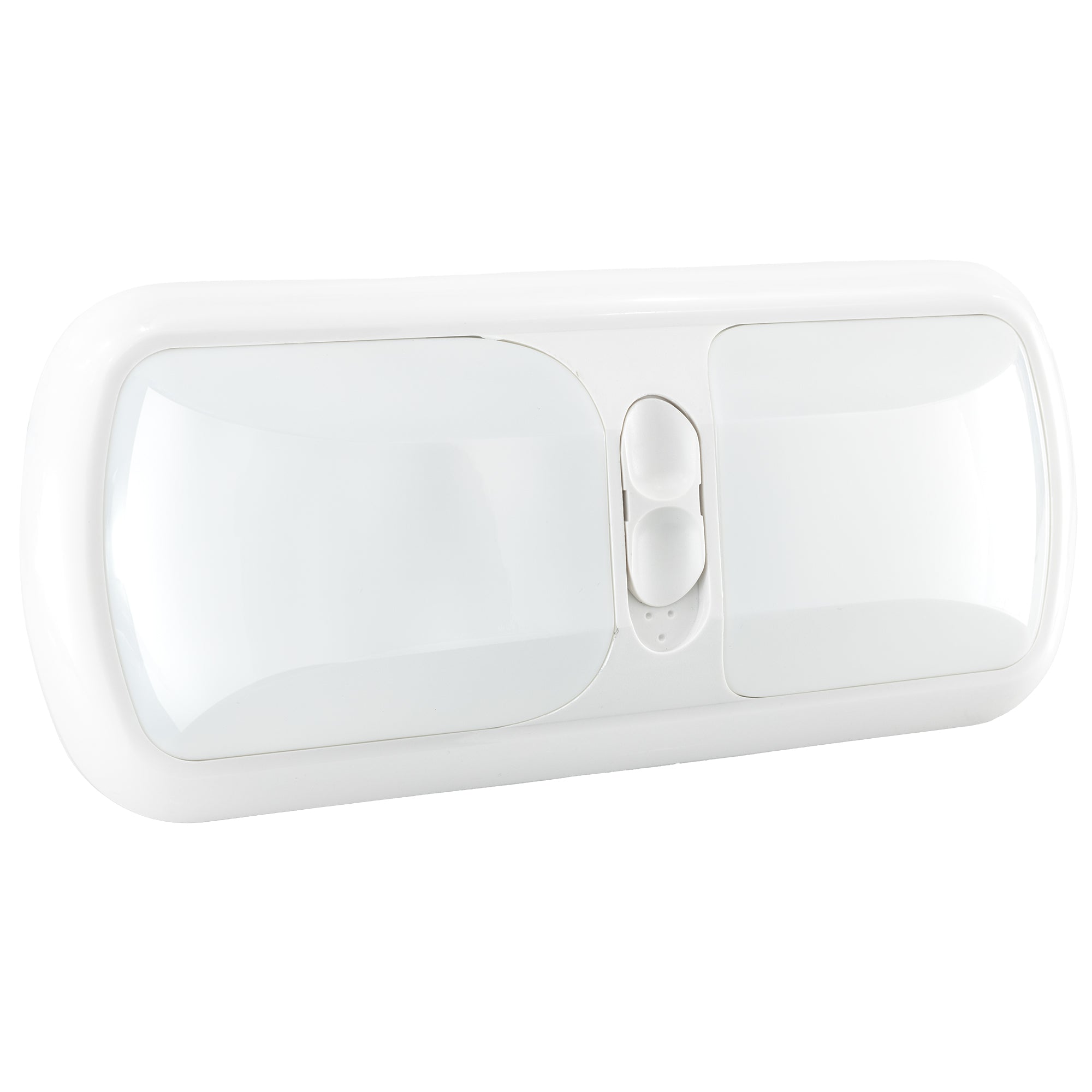 Double Dome 12V RV Light with Switch