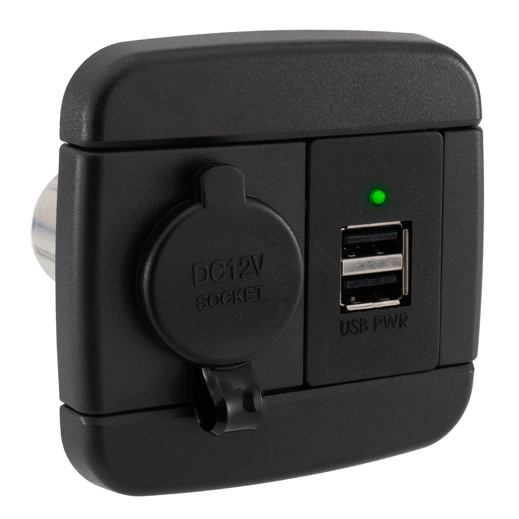 RV Cigarette  Lighter Socket with Dual USB-A Ports