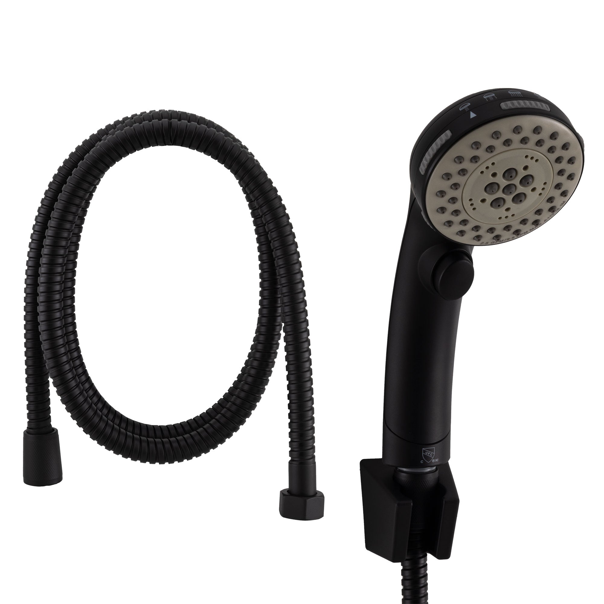 RV  Handheld Shower Head and Hose with 5 Settings and Shut Off