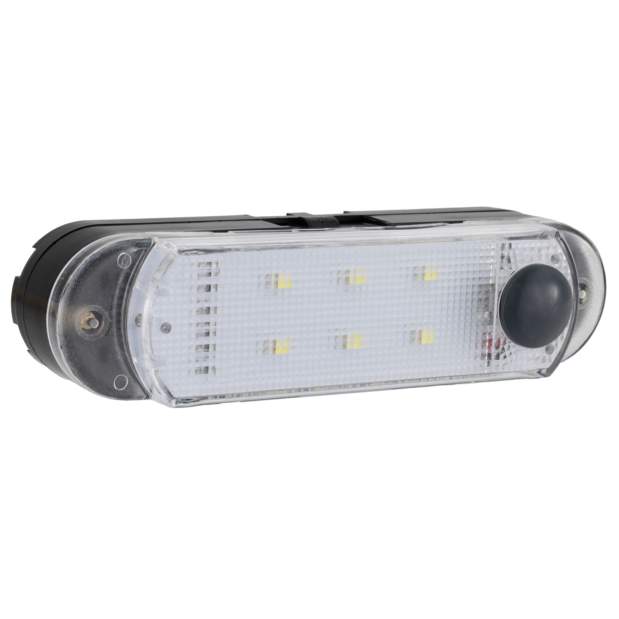 RV LED 4 1/2" Surface Mount Dome Light Battery Powered
