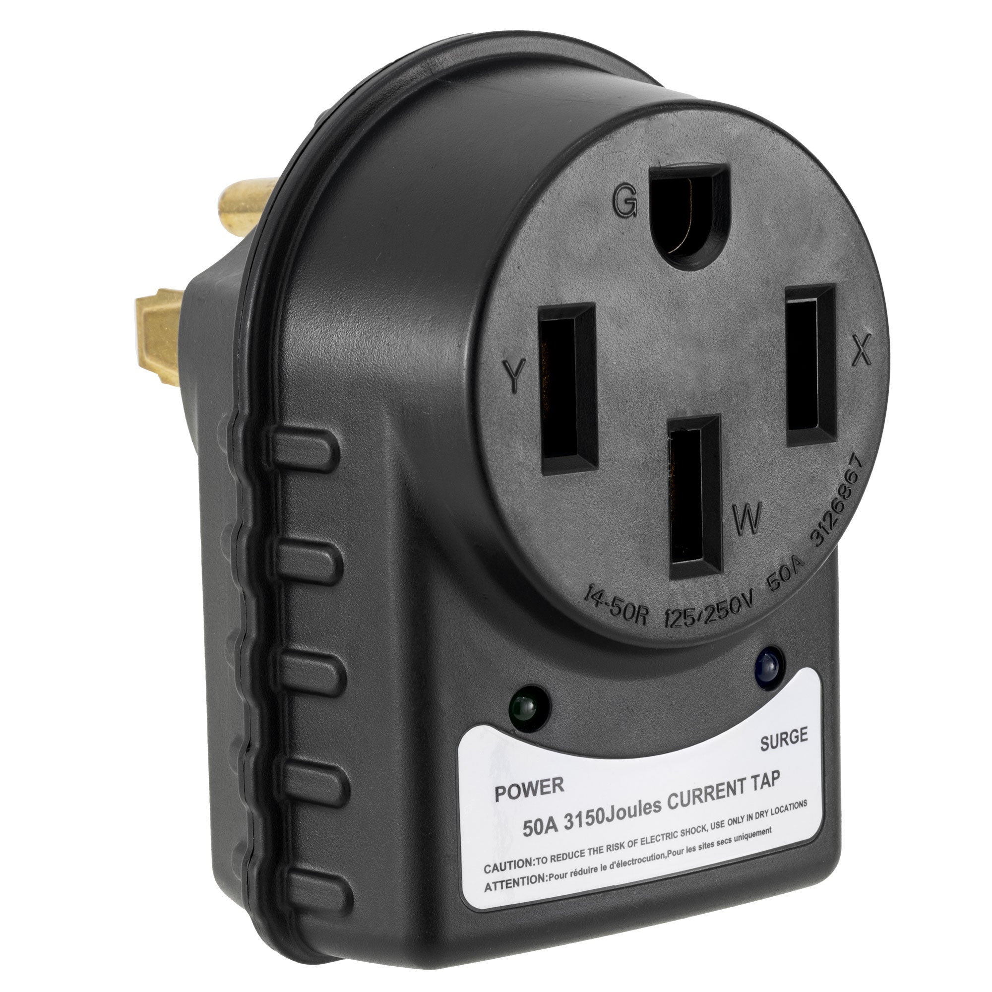 RV 50 Amp Adapter Surge Protection Plug