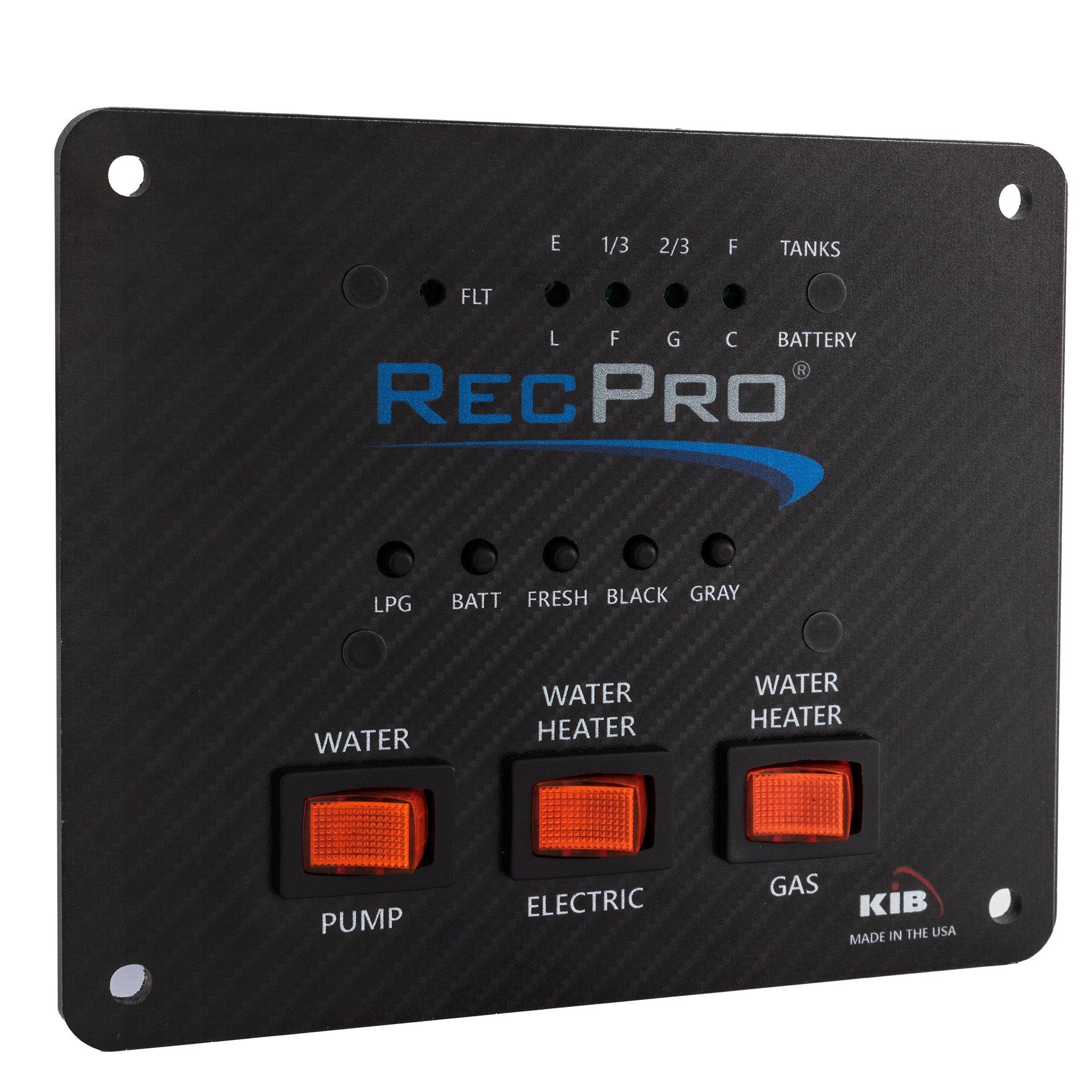 RV Tank Sensor Monitor Panel
