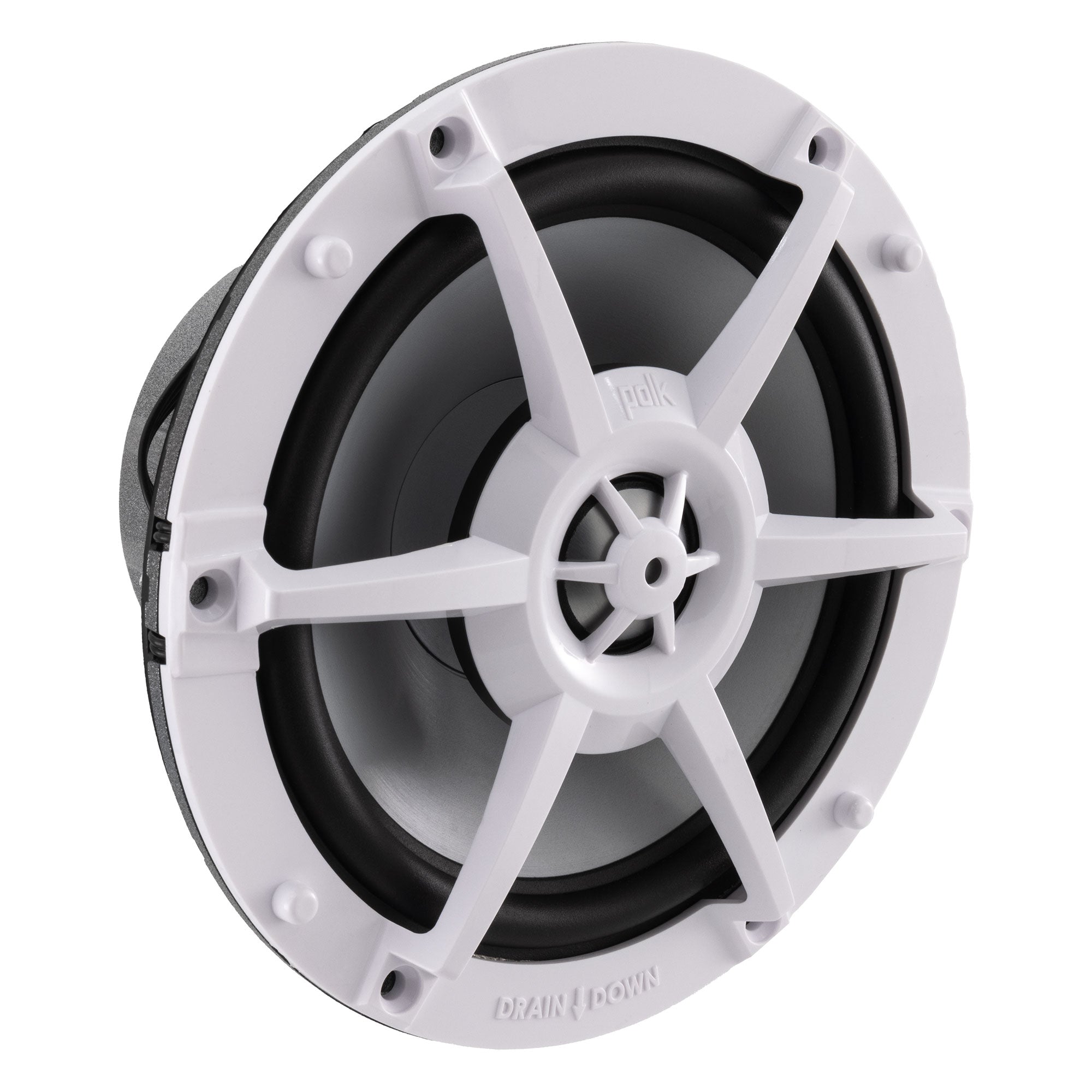 RV 7.7" Coaxial Water-Resistant Speaker Indoor/Outdoor With RGB LED Lighting