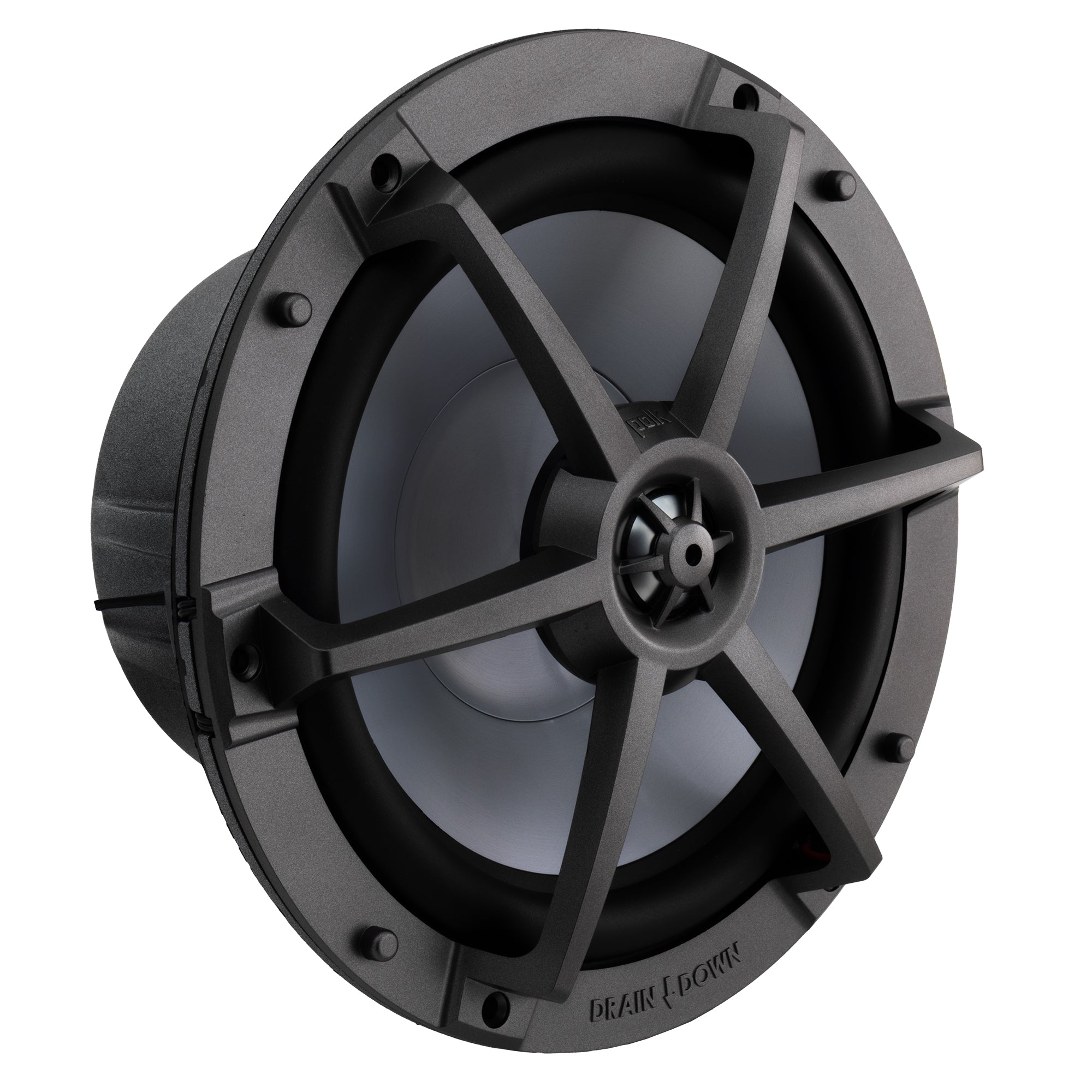 RV 8.8" Coxial Water-Resistant Speaker Indoor/Outdoor With RGB LED Lighting