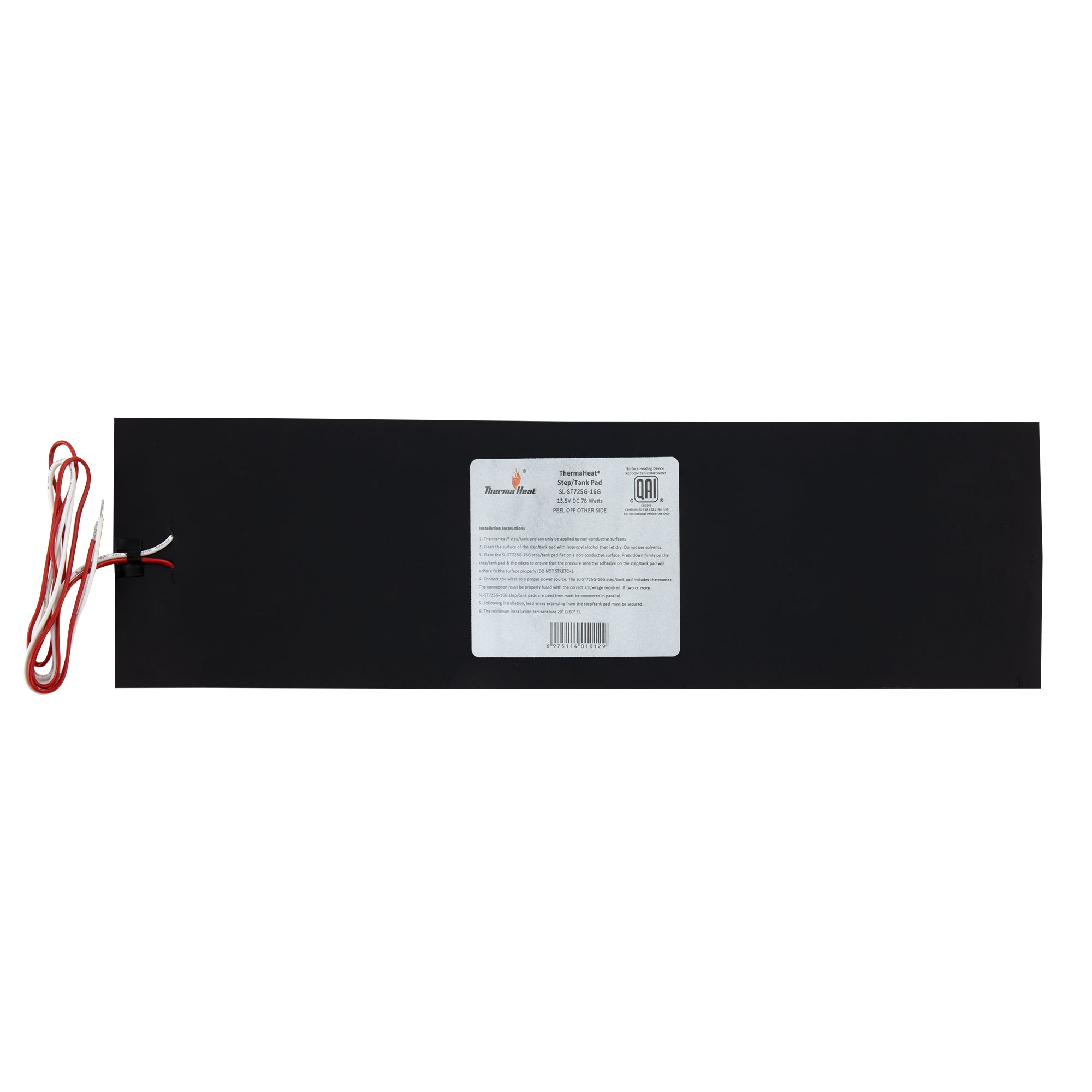 RV Tank Heater Pad 7 1/4" x 25" 12v