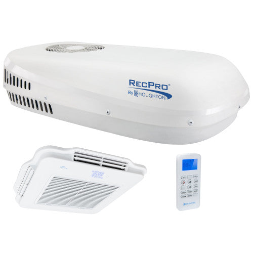 RV Air Conditioner Low Profile 13.5K Quiet AC Unit with Heat Pump, Remote, Non-Ducted