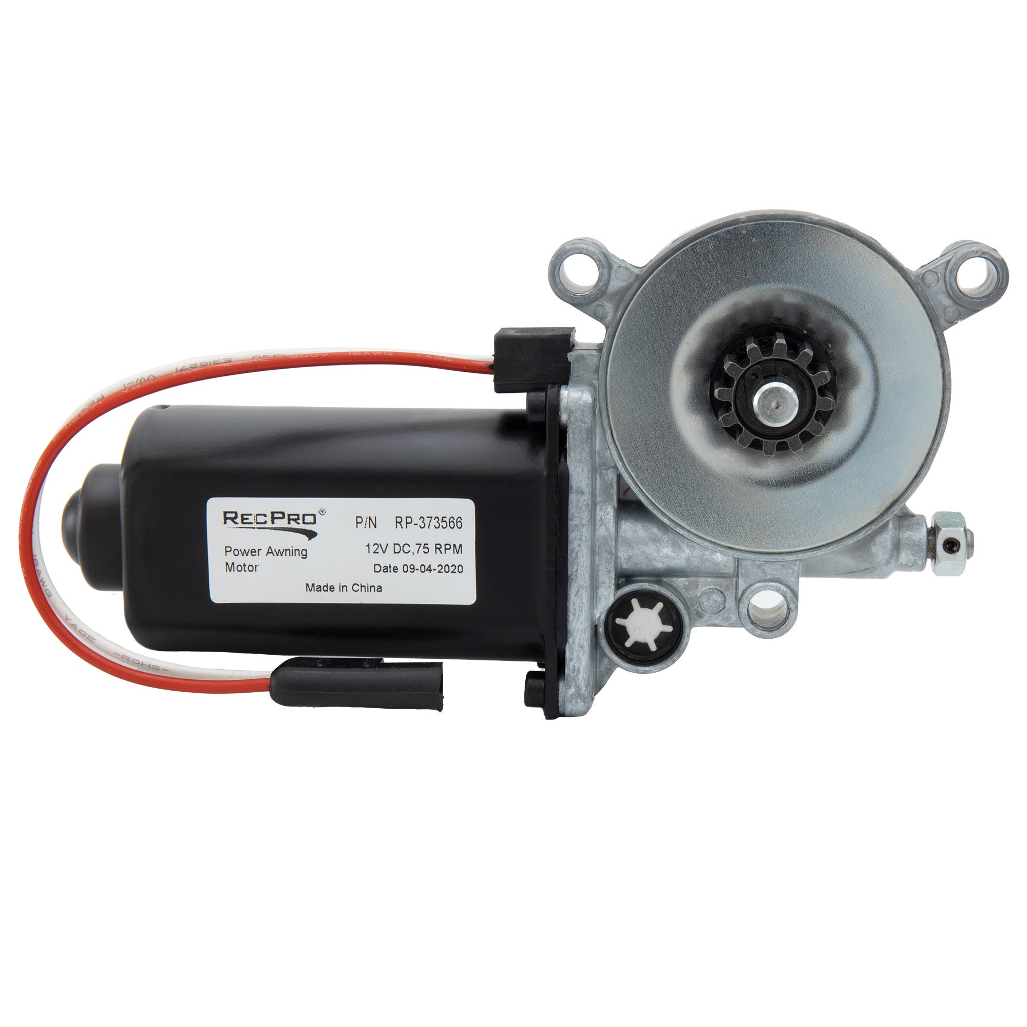 RecPro RV Awning Motor Fits Post-2015 Models Block Connector Type