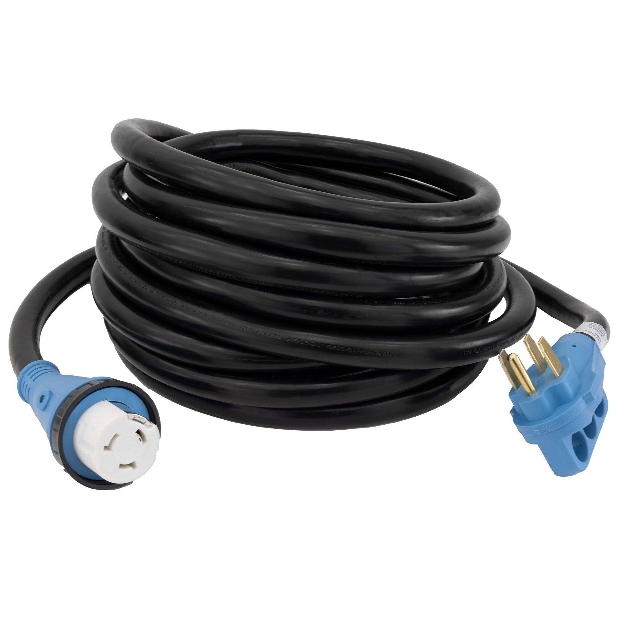 50 Amp RV Extension Cord  for Generator Inlet with Twist Lock